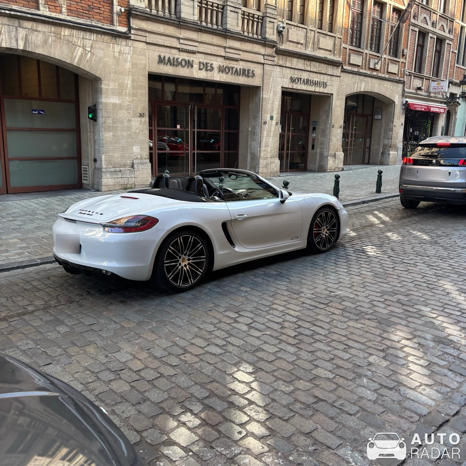 Porsche 981 Boxster GTS spotted in Grimbergen
