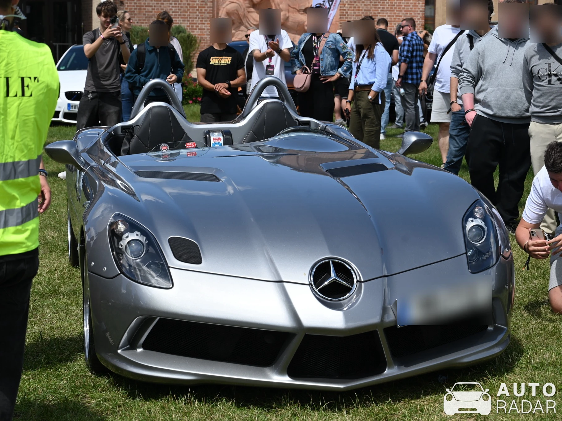 Mercedes-Benz SLR McLaren Stirling Moss spotted in Munich