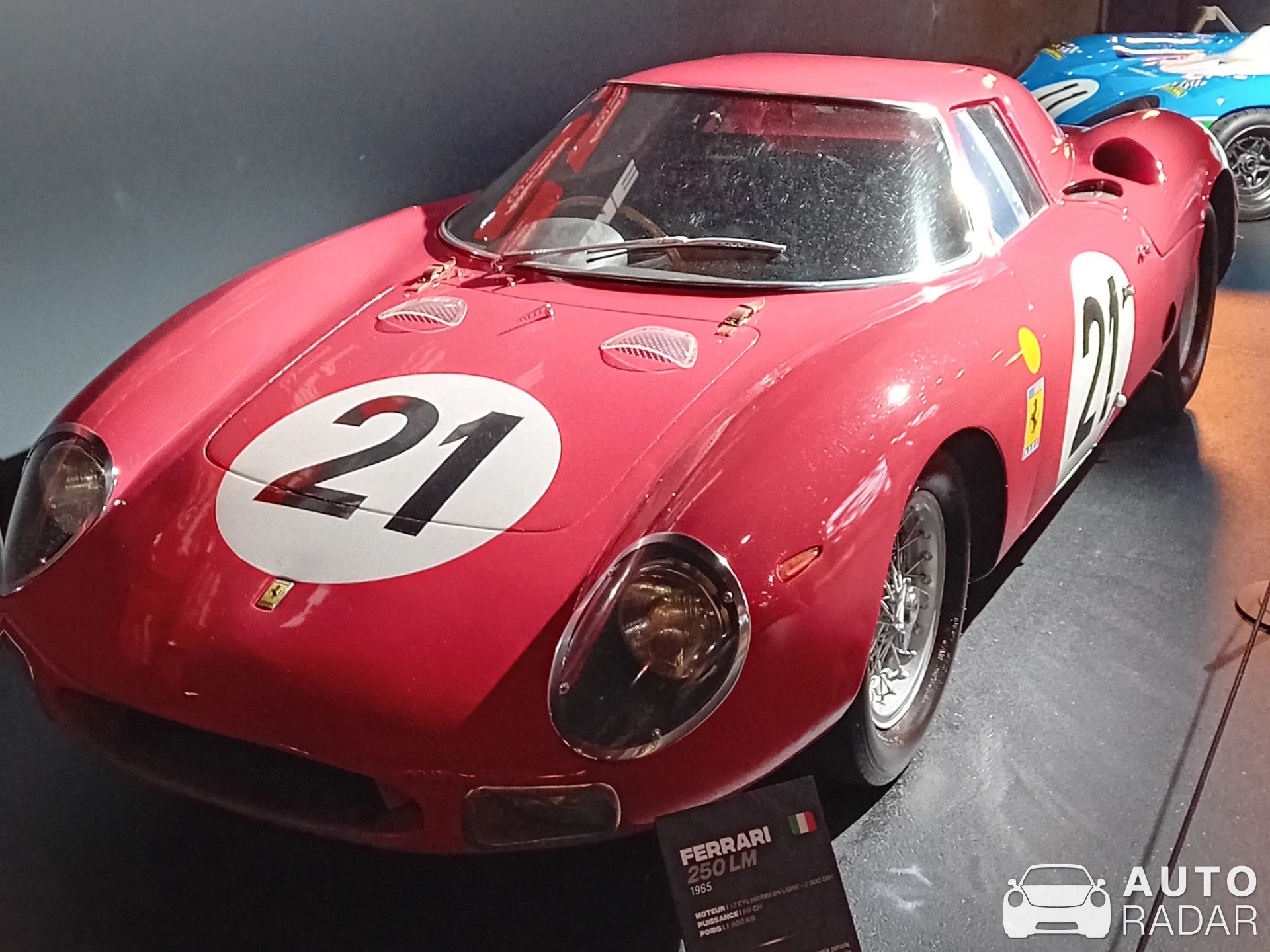Ferrari 250 LM spotted in Le Mans