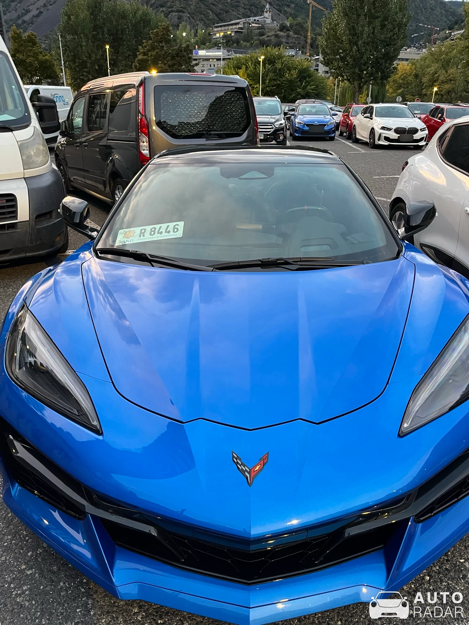 Chevrolet Corvette C8 Stingray spotted in Andorra la Vella