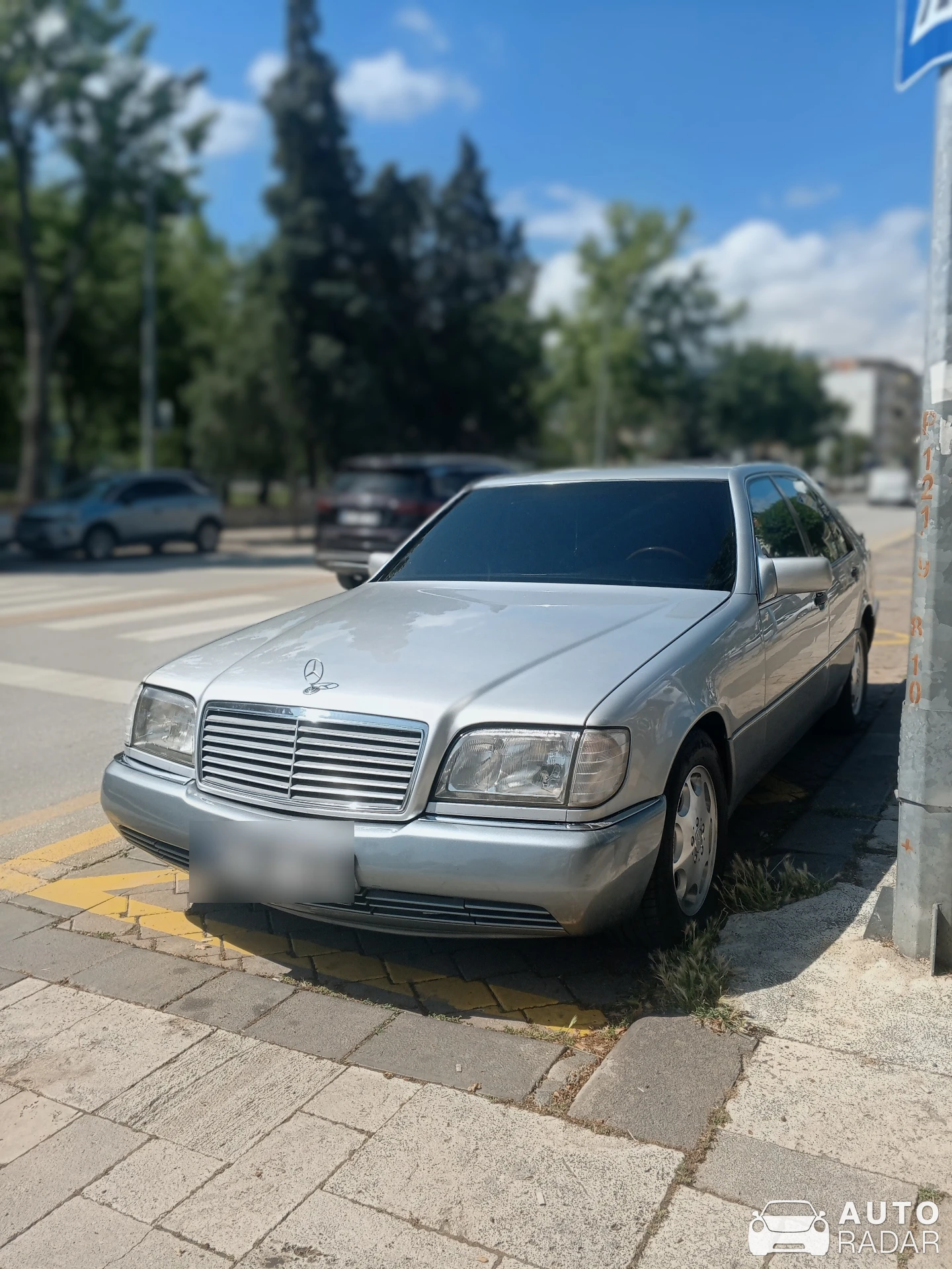 Mercedes-Benz S-Klasse W140 spotted in Pamukkale