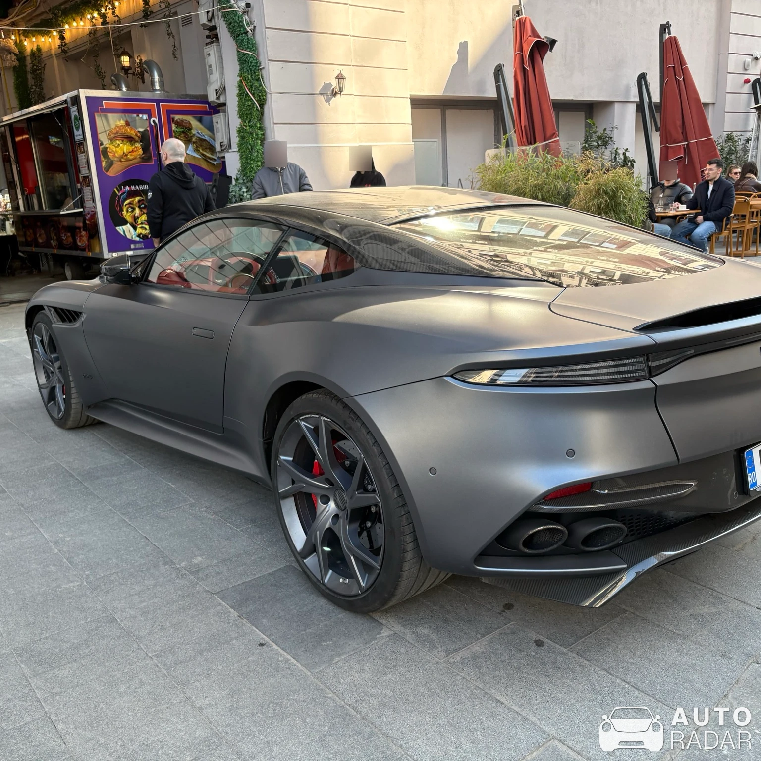 Aston Martin DBS Superleggera spotted in Bucharest