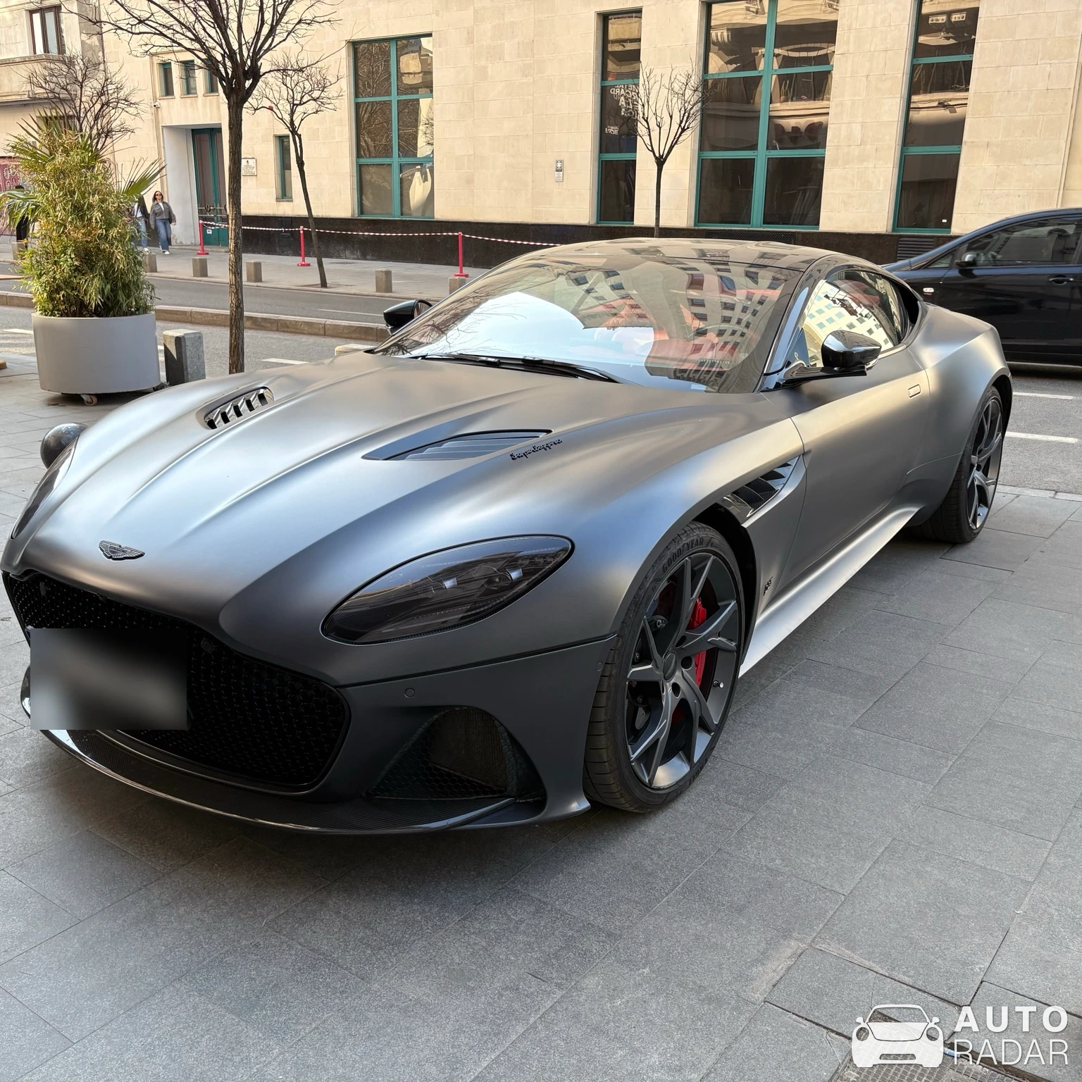 Aston Martin DBS Superleggera spotted in Bucharest, Romania