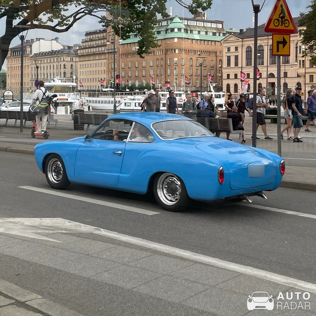 Volkswagen Type 14 Karmann-Ghia spotted in Stockholm