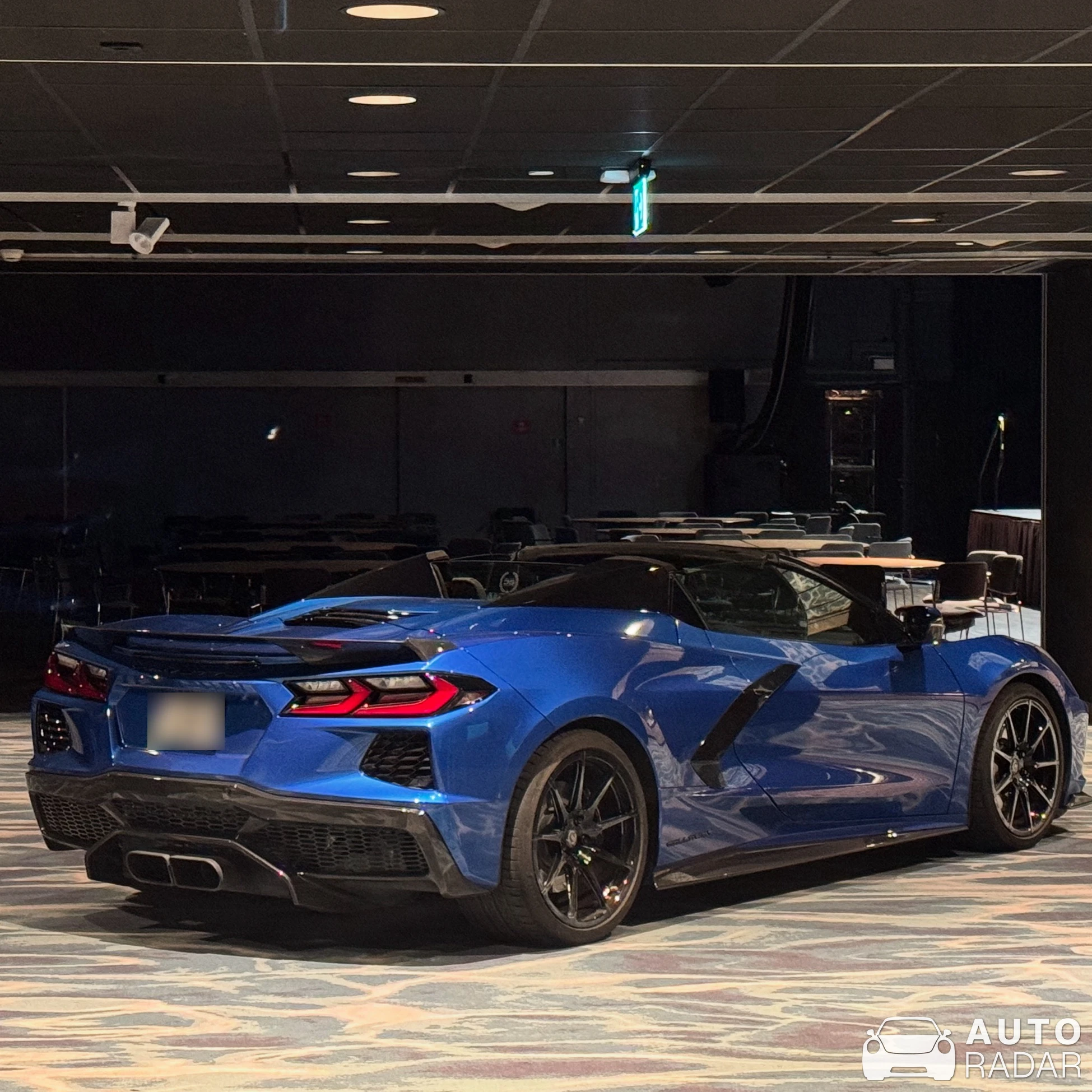 Chevrolet Corvette C8 70th Anniversary Edition spotted in Haugesund