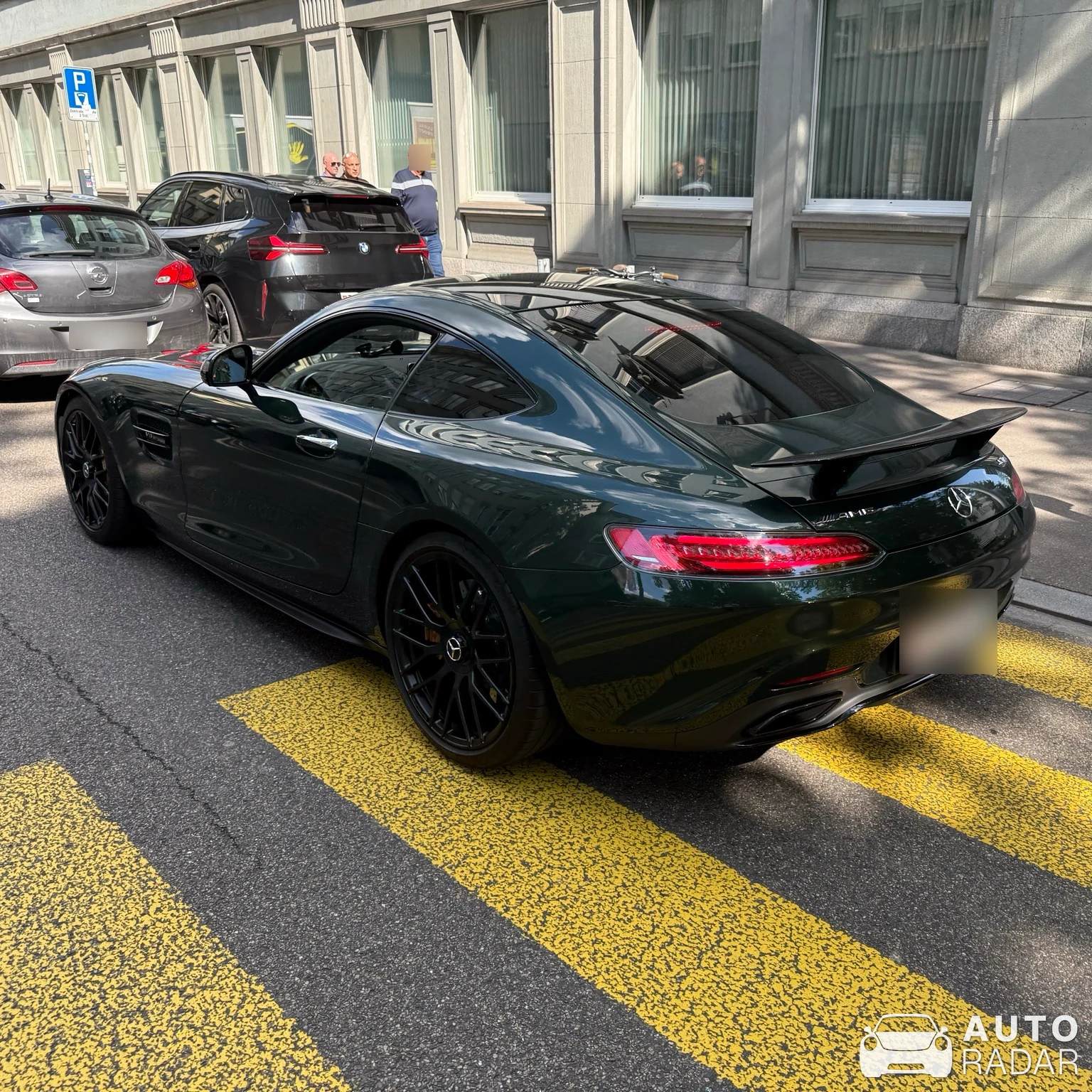 Mercedes-AMG GT S spotted in Zürich