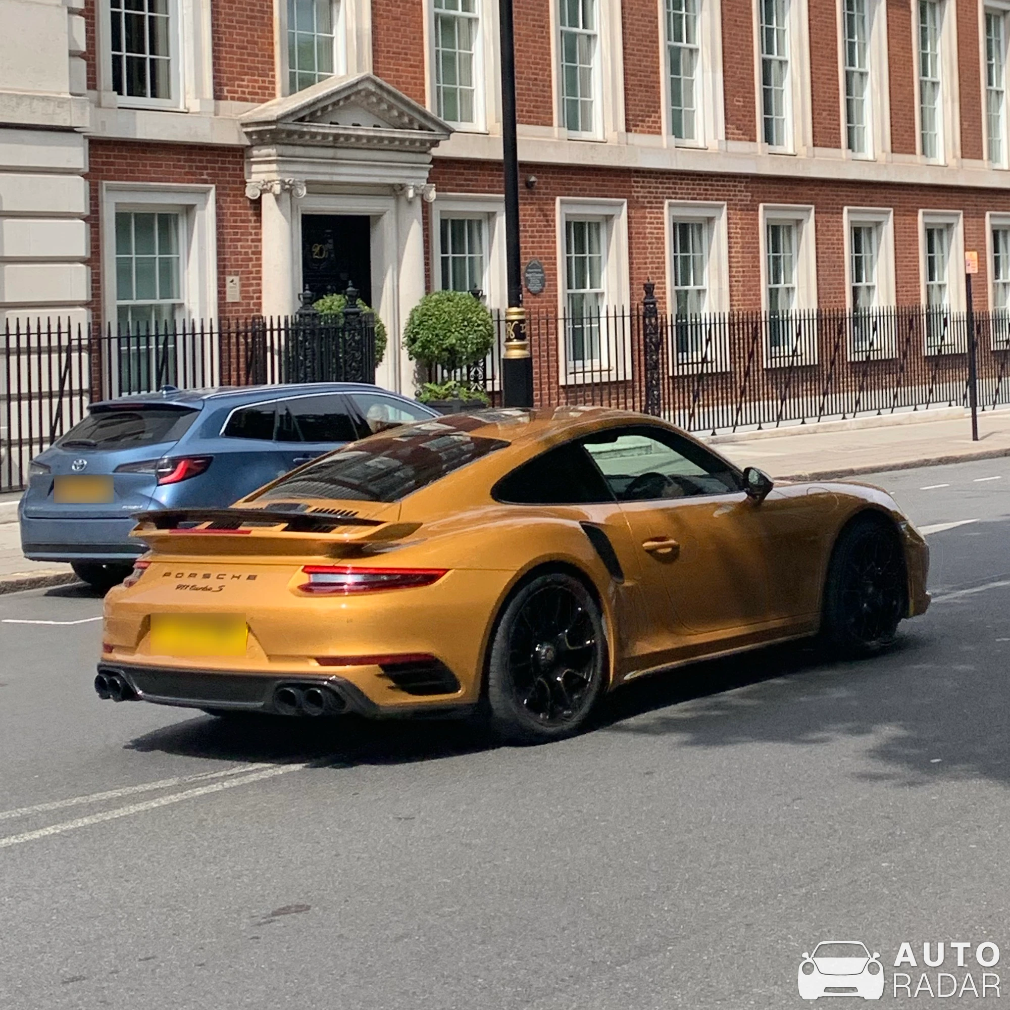 Porsche 991 Turbo S Exclusive Series spotted in London
