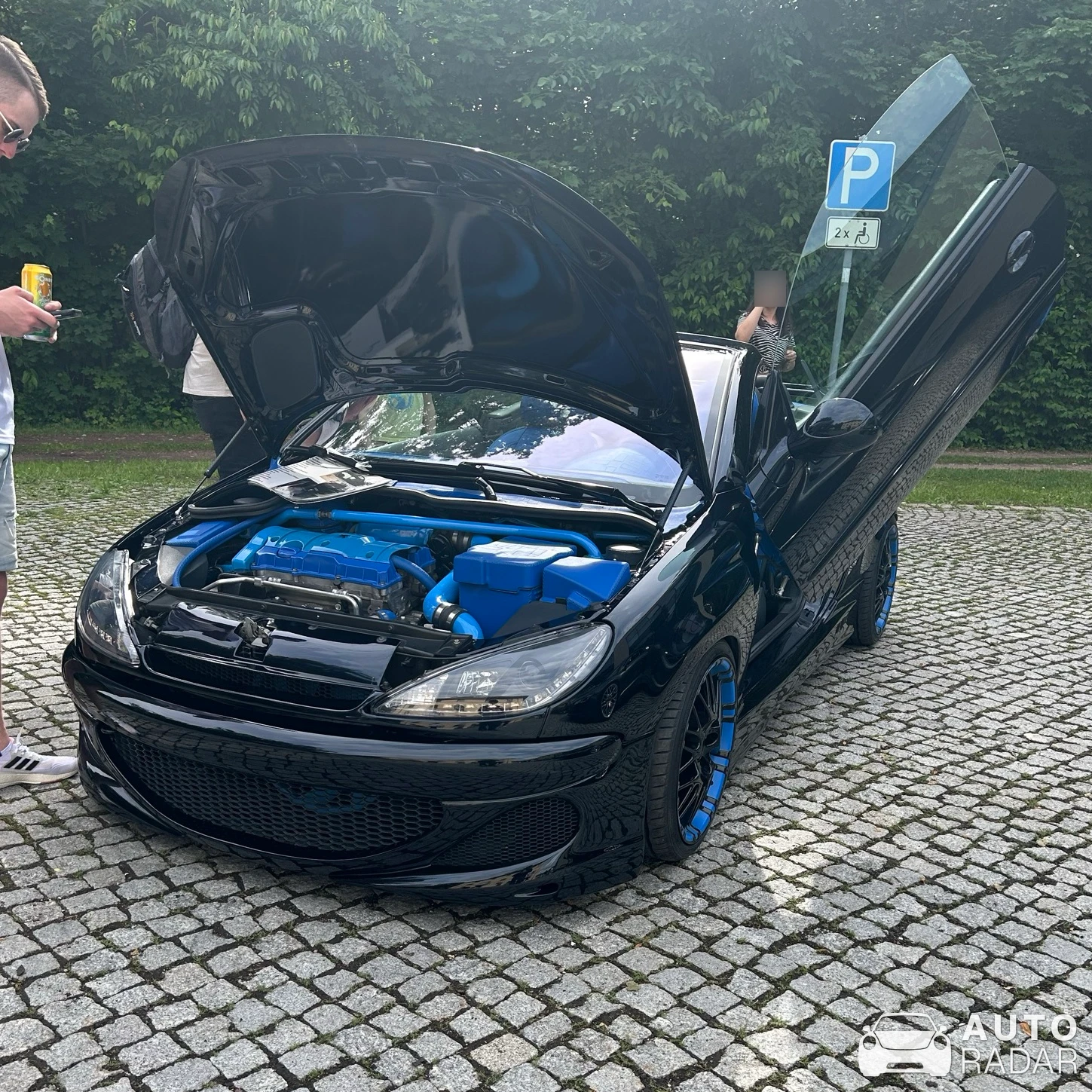 Peugeot 206 GTI spotted in Lichtenstein/Sachsen
