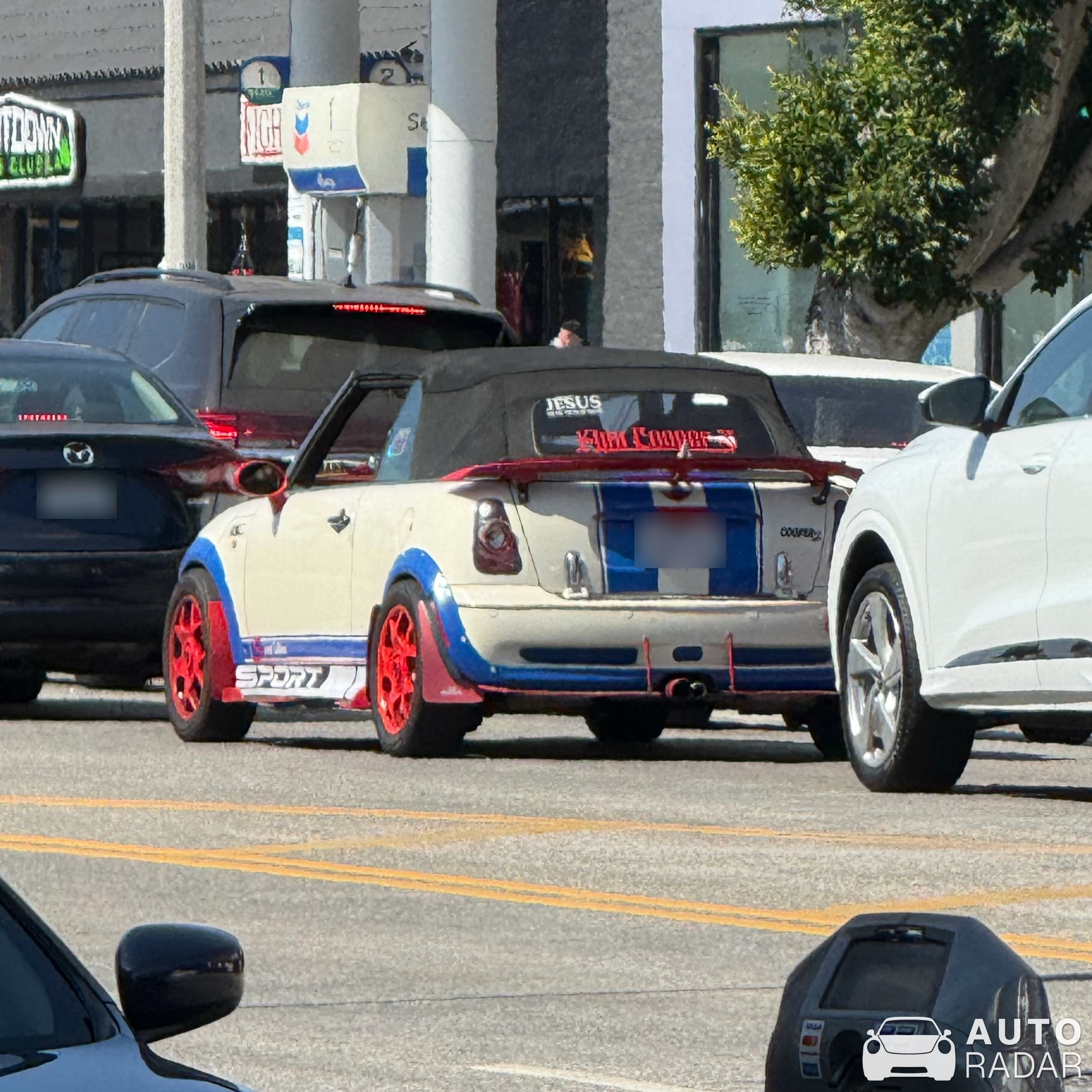Mini R57 Cooper Cabriolet 2016 spotted in Los Angeles