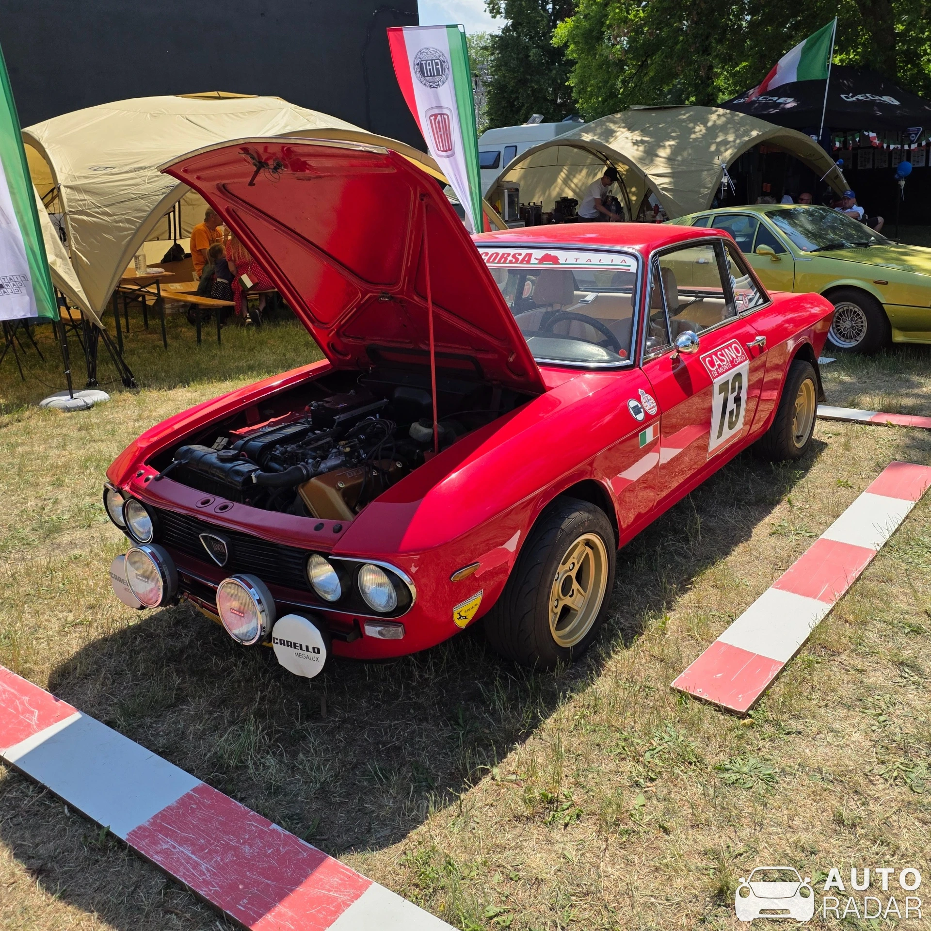 Lancia Fulvia 3 spotted in Praha