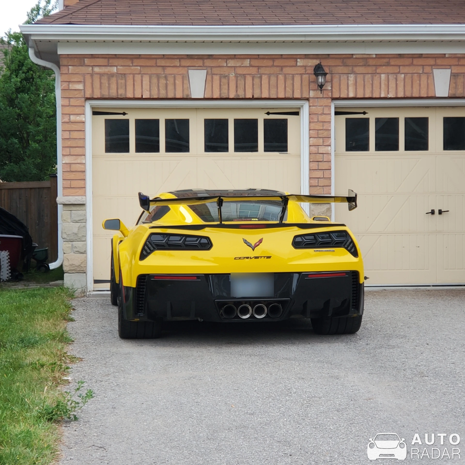 Chevrolet Corvette ZR1 spotted in Alliston