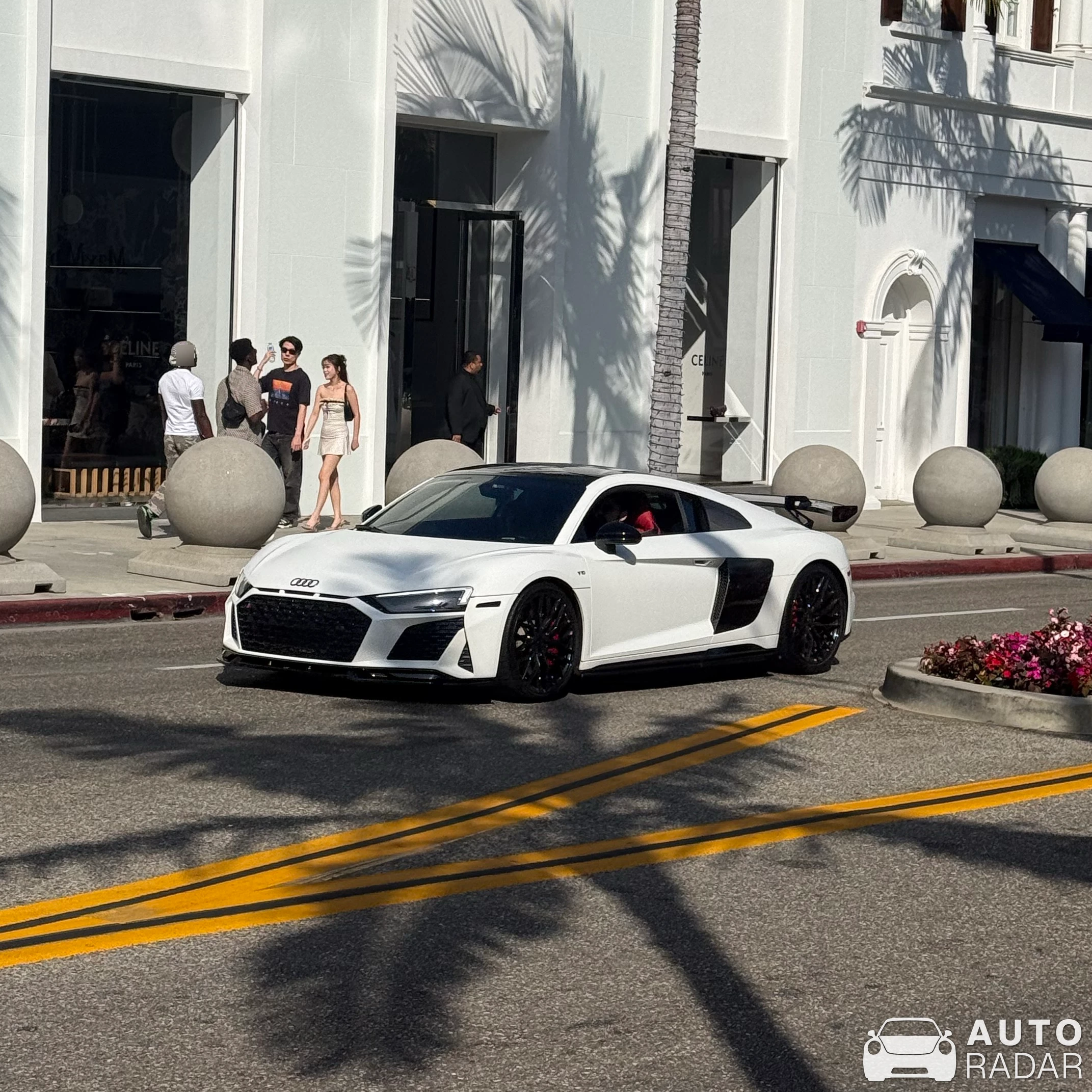 Audi R8 V10 Performance spotted in Beverly Hills