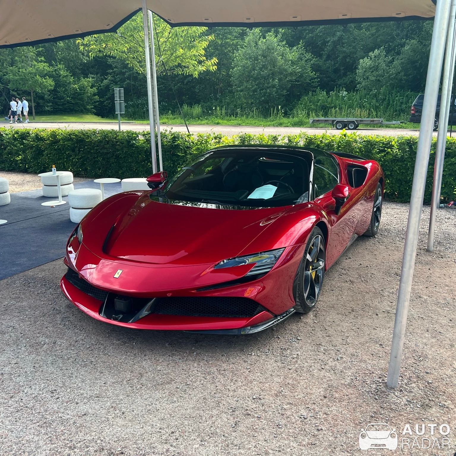 Ferrari SF90 Spider Assetto Fiorano spotted in Båstad