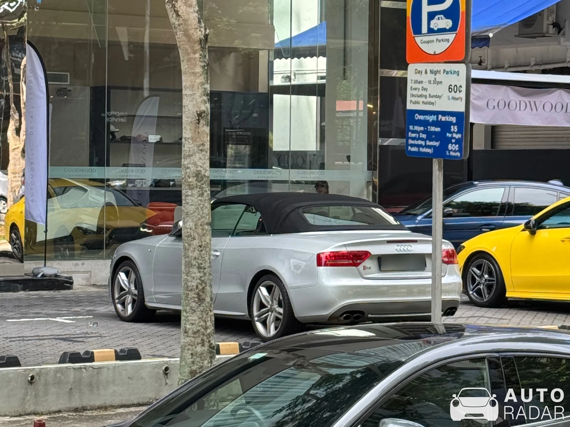 Audi S5 spotted in Singapore
