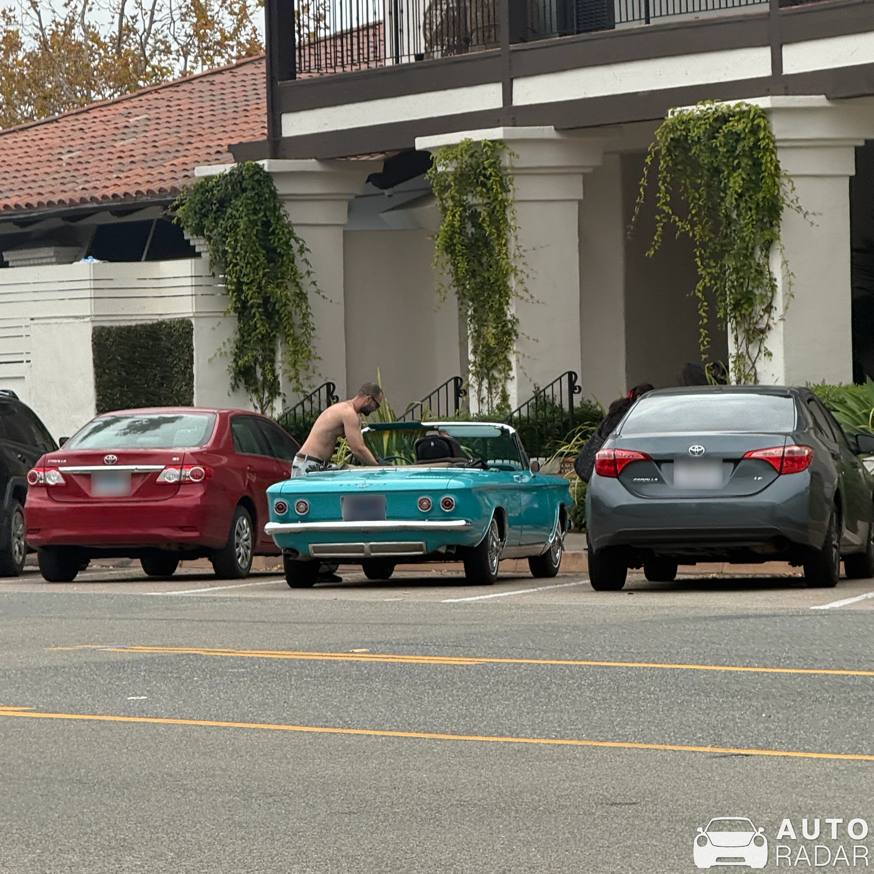 Chevrolet Corvair spotted in Malibu