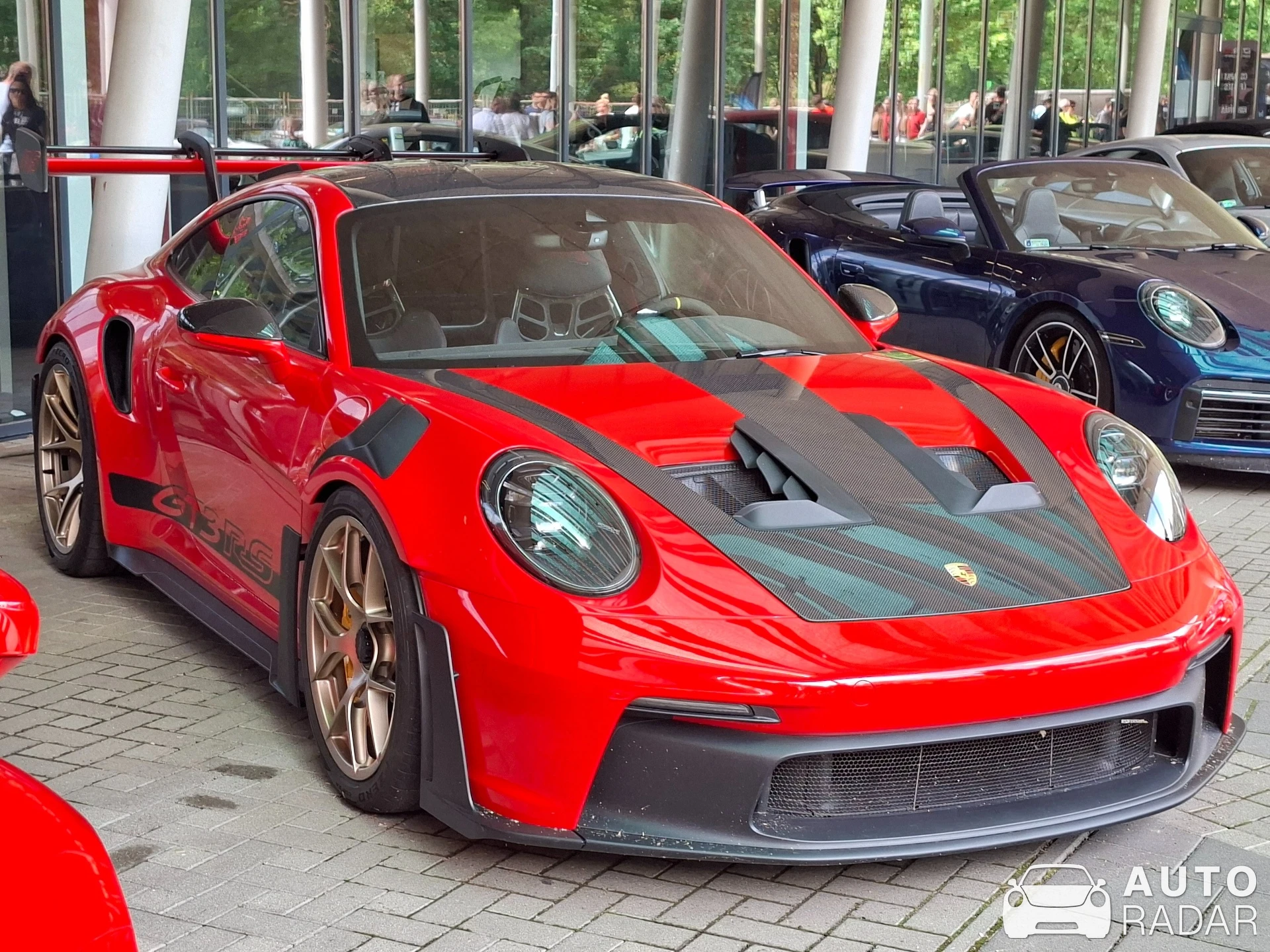 Porsche 992 GT3 RS MkI Weissach Package spotted in Debrecen