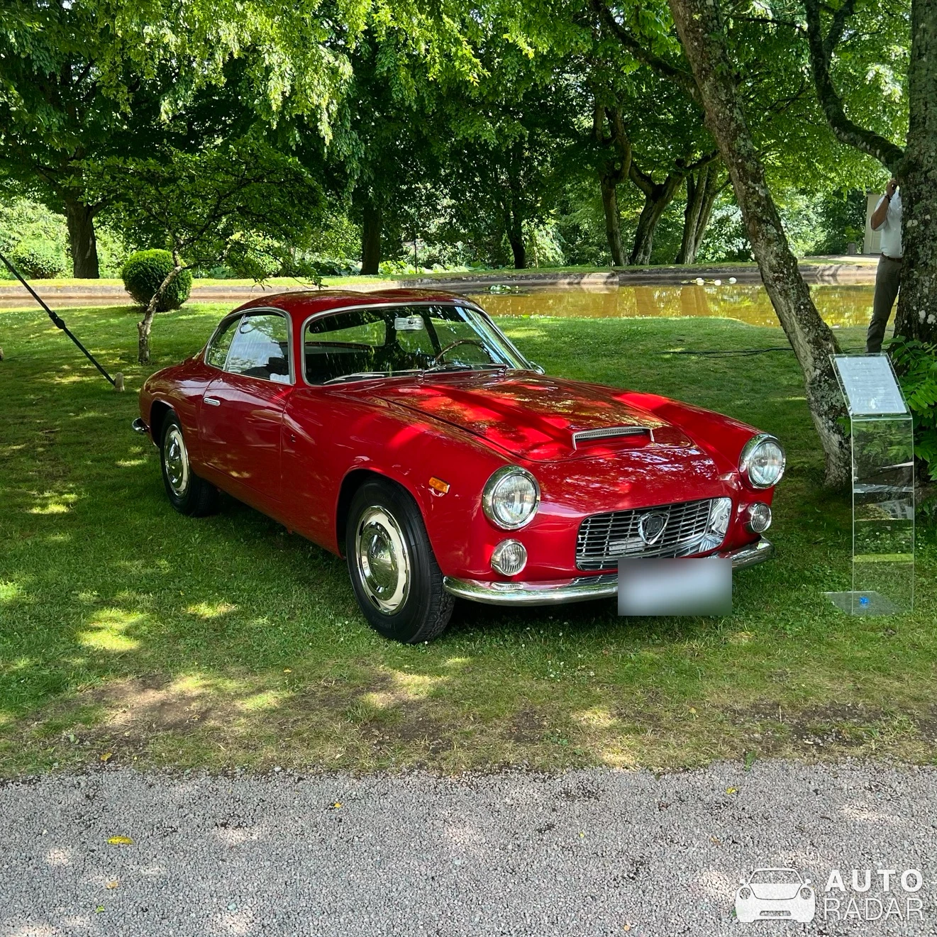 Lancia Flaminia Sport Zagato spotted in Båstad