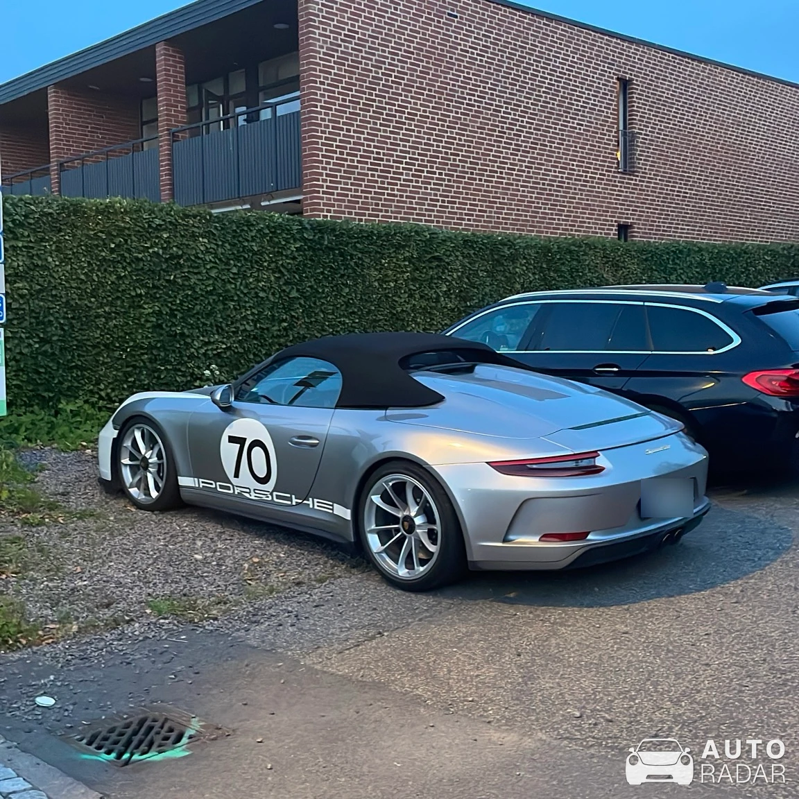 Porsche 991 Speedster spotted in Båstad