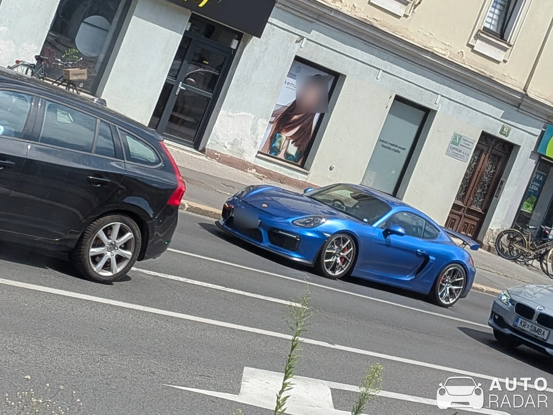 Porsche 981 Cayman GT4 spotted in Ljubljana