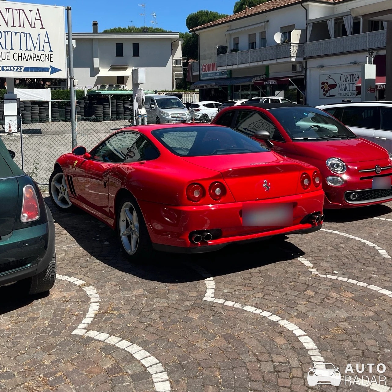Ferrari 550 Maranello spotted in Ravenna