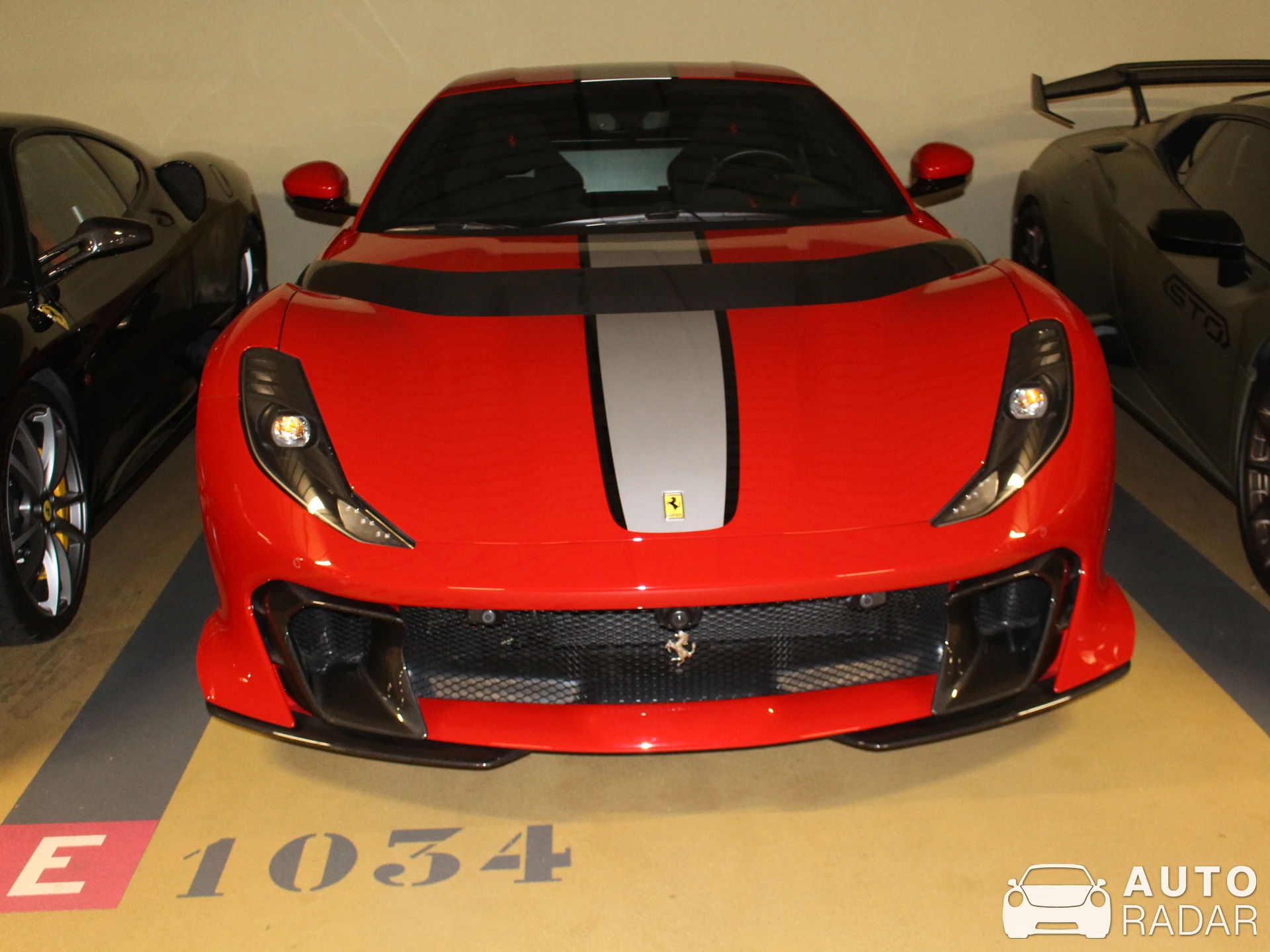 Ferrari 812 Competizione spotted in Monaco