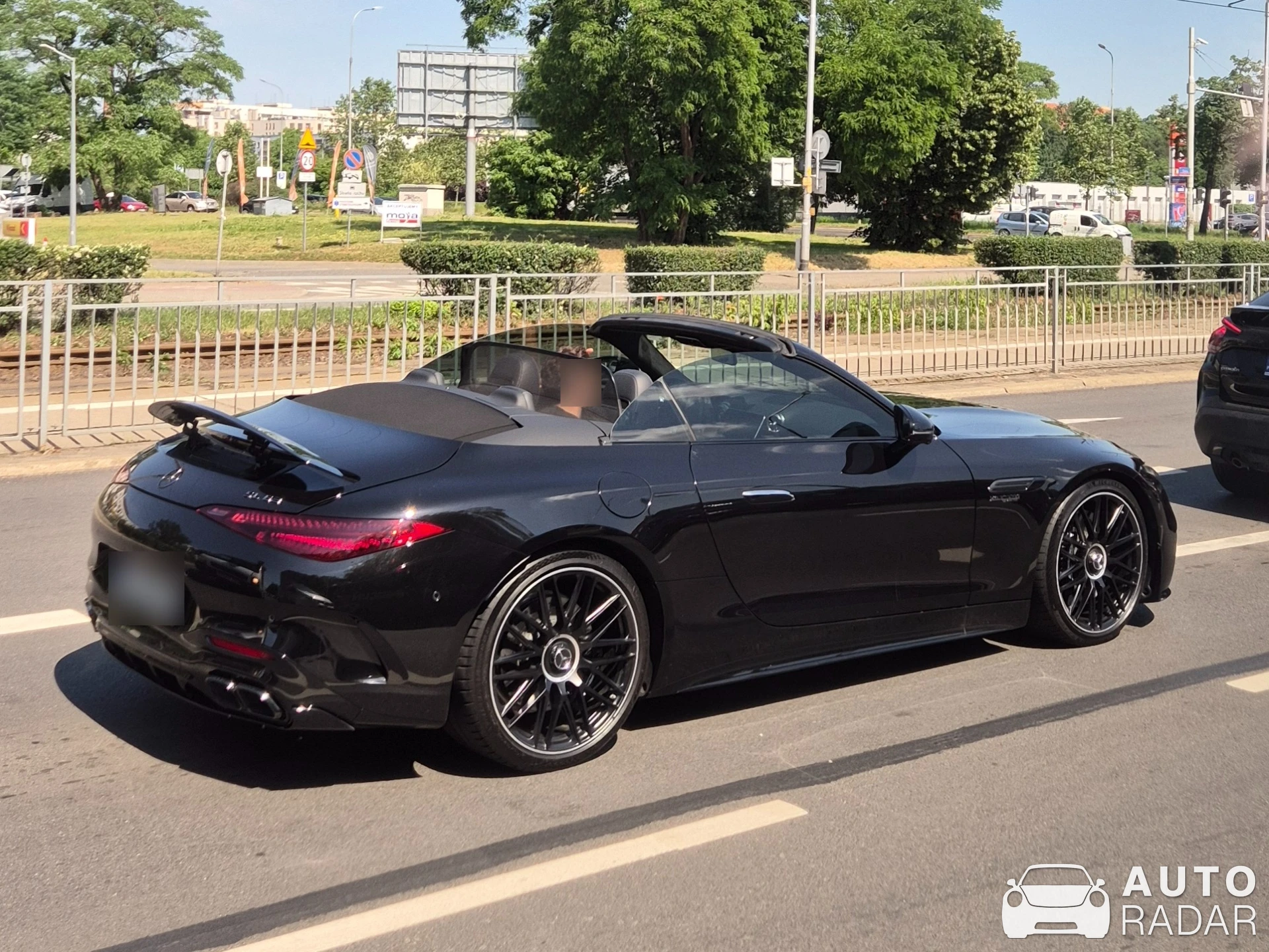 Mercedes-Benz SL 63 AMG spotted in Wrocław