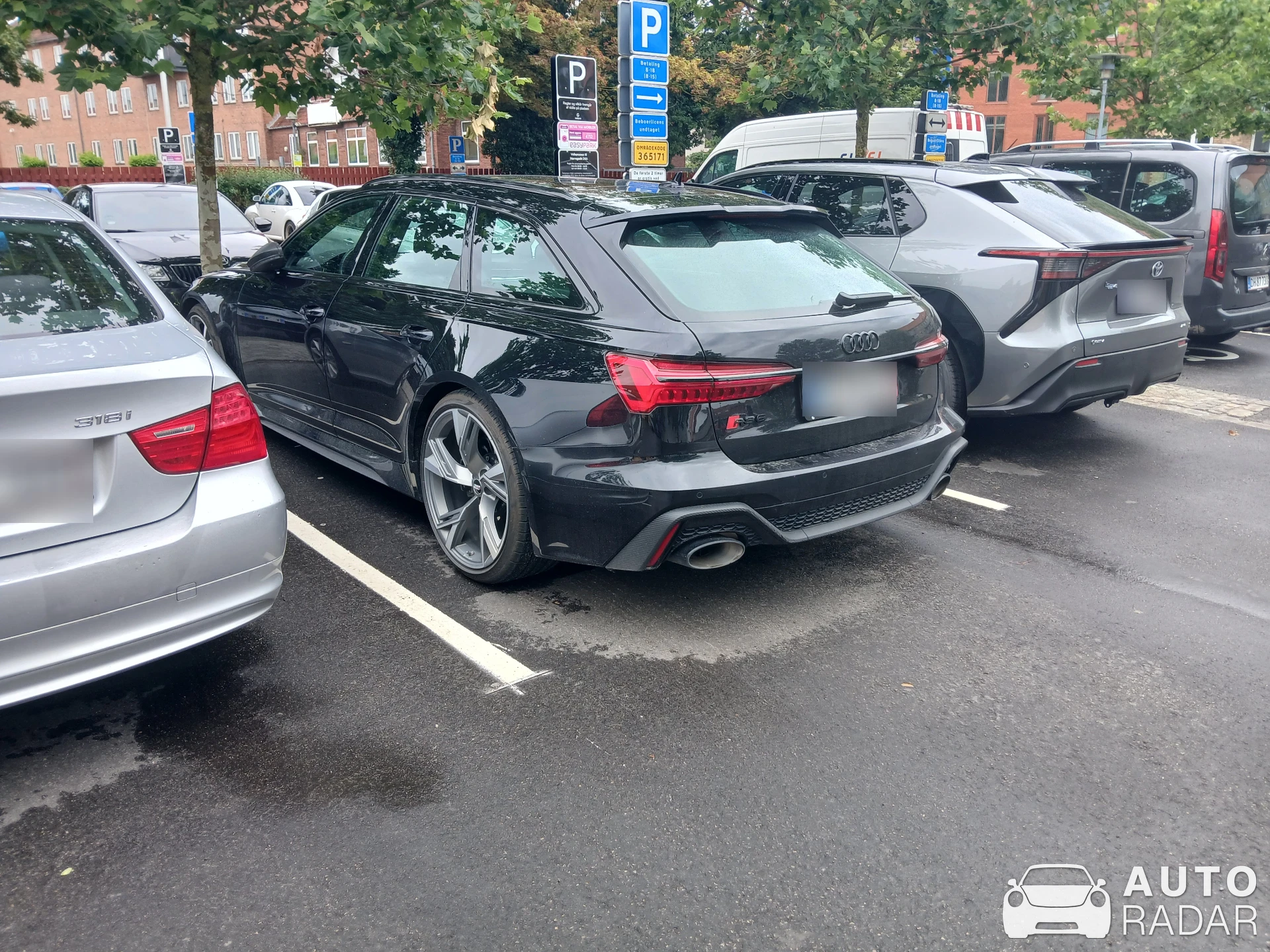 Audi RS6 Avant C8 spotted in Roskilde