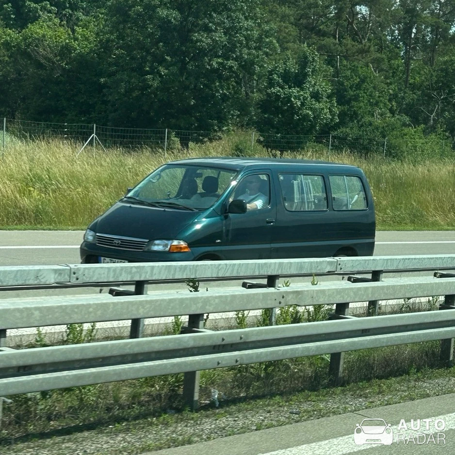 Toyota Hiace spotted in Radeburg