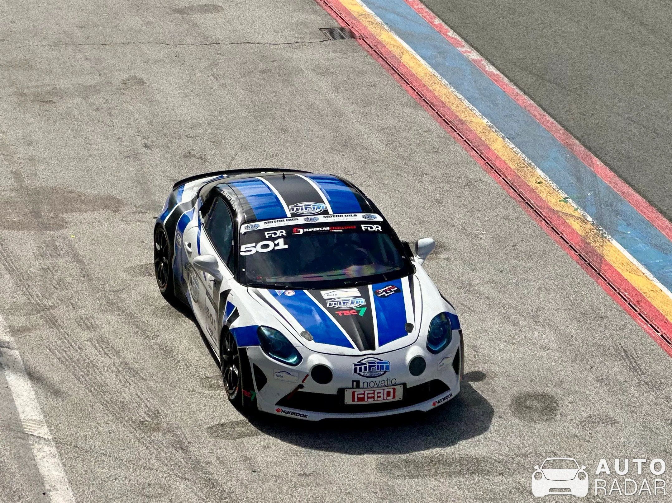 Alpine A110 GT4 spotted in Zandvoort
