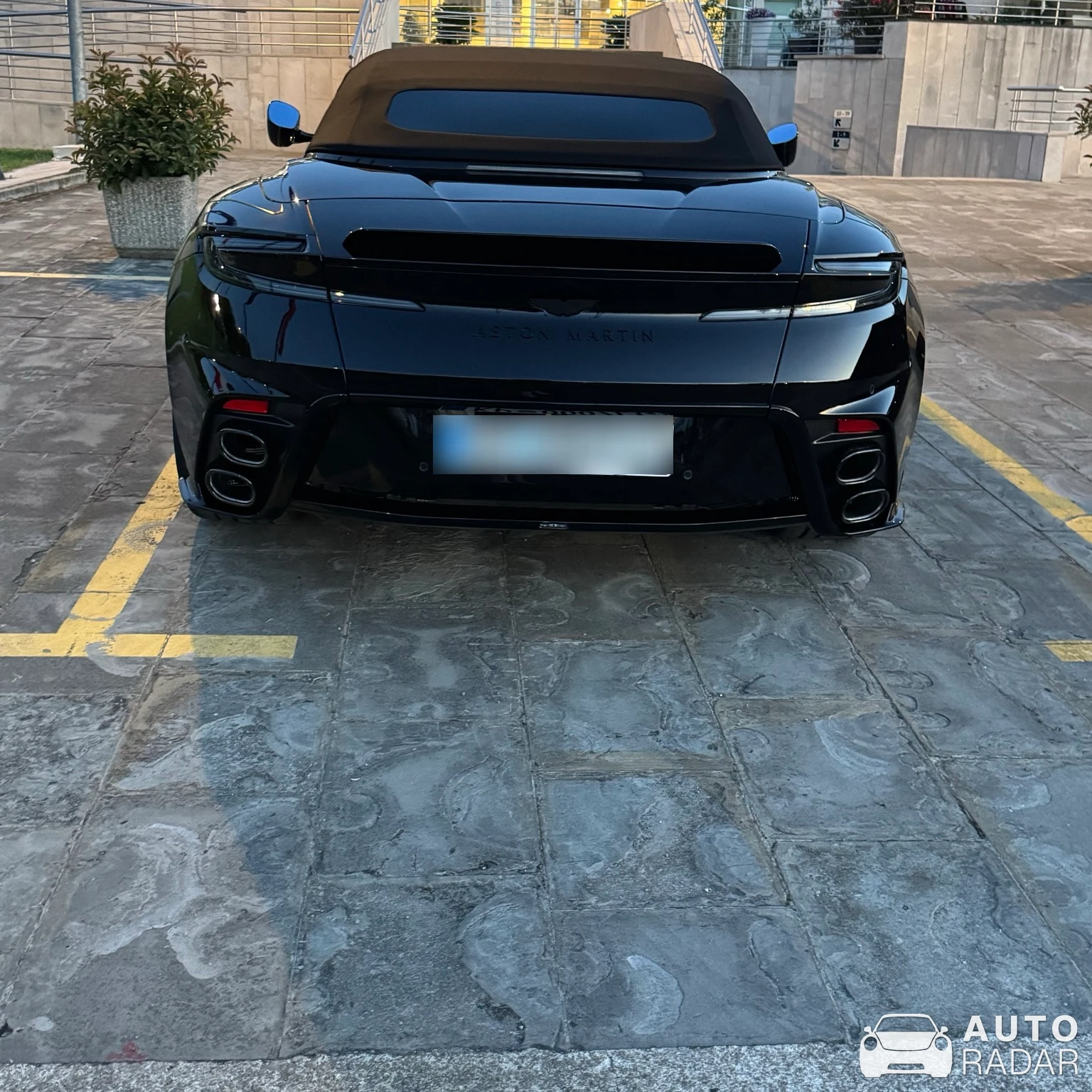 Aston Martin DB12 Volante spotted