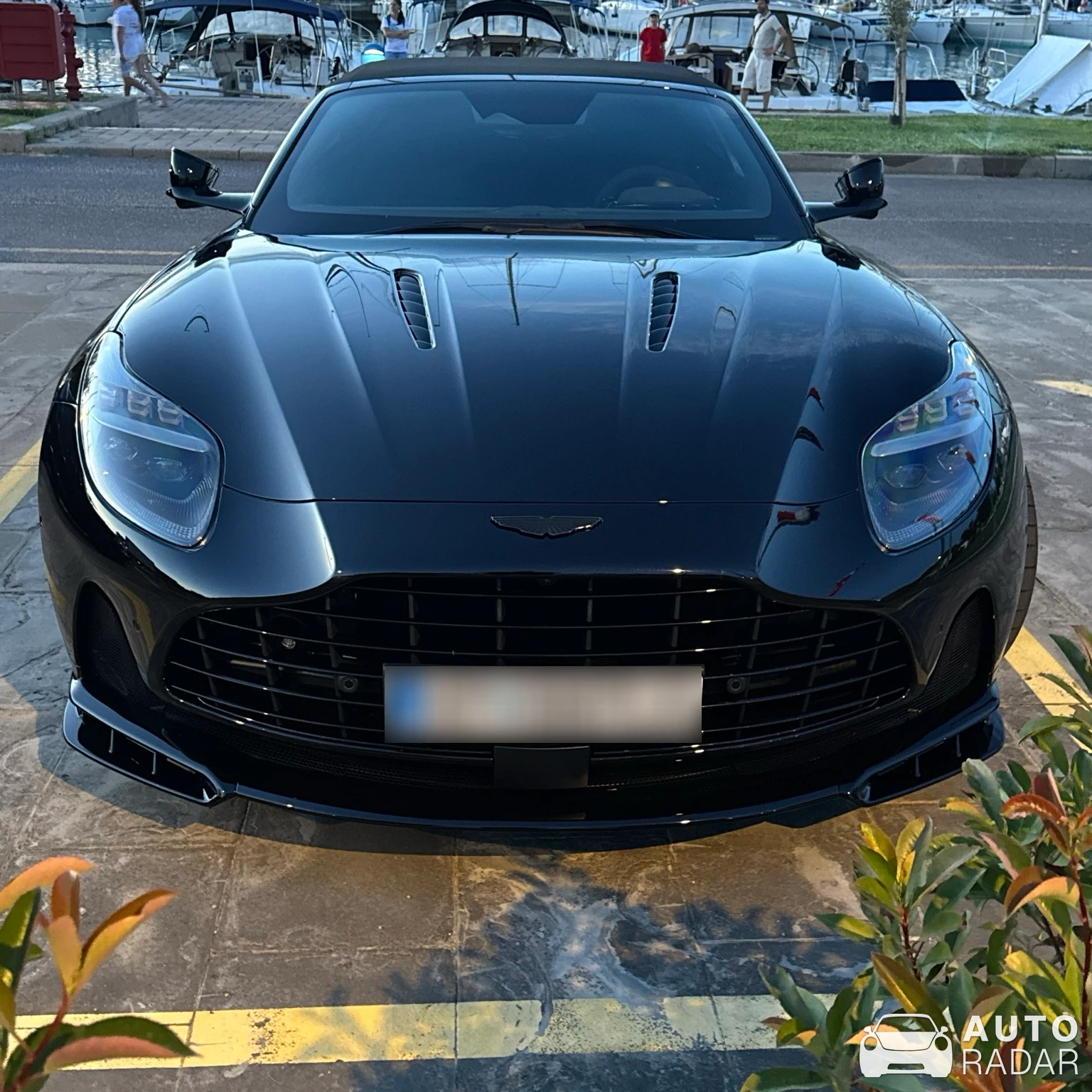 Aston Martin DB12 Volante spotted in Coastal–Karst, Slovenia