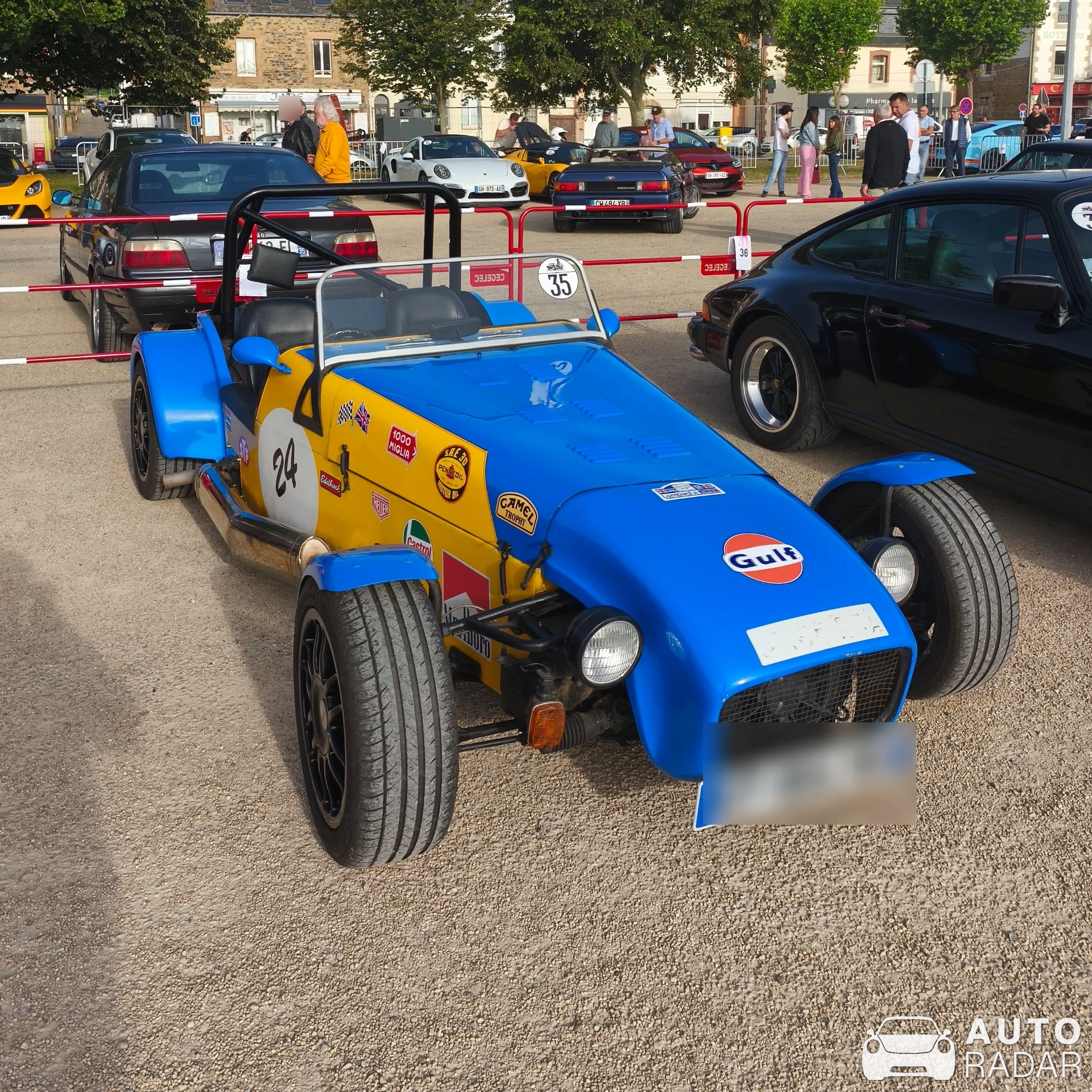 Caterham Seven spotted in Perros-Guirec