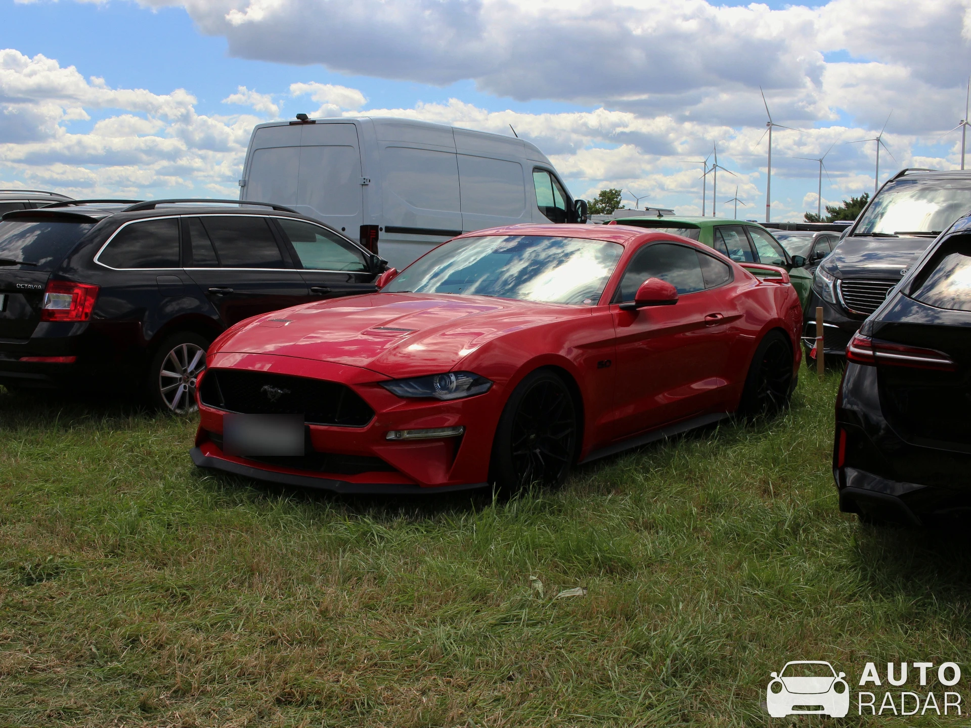 Ford Mustang GT spotted in Gornsdorf