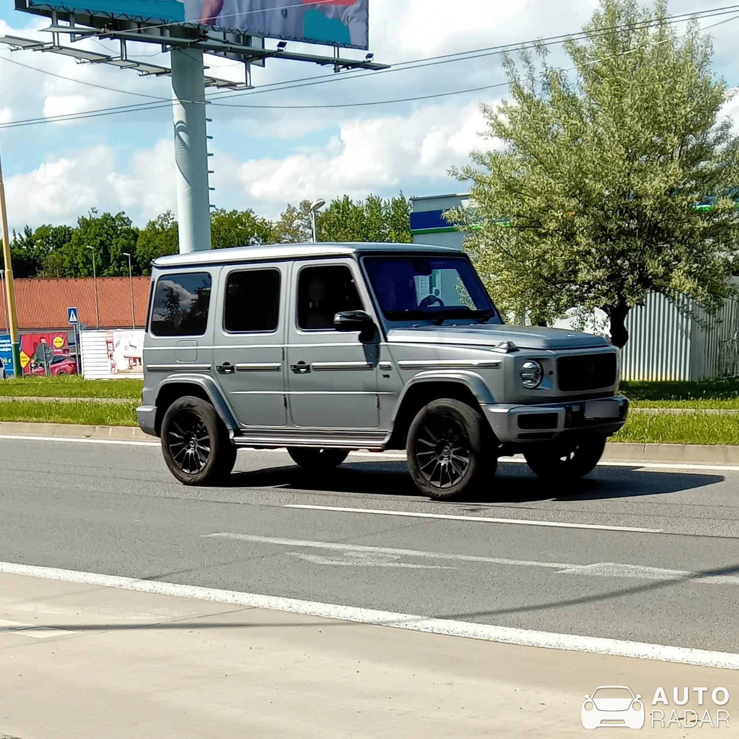 Mercedes-Benz G 500 GE V8 spotted in Žilina