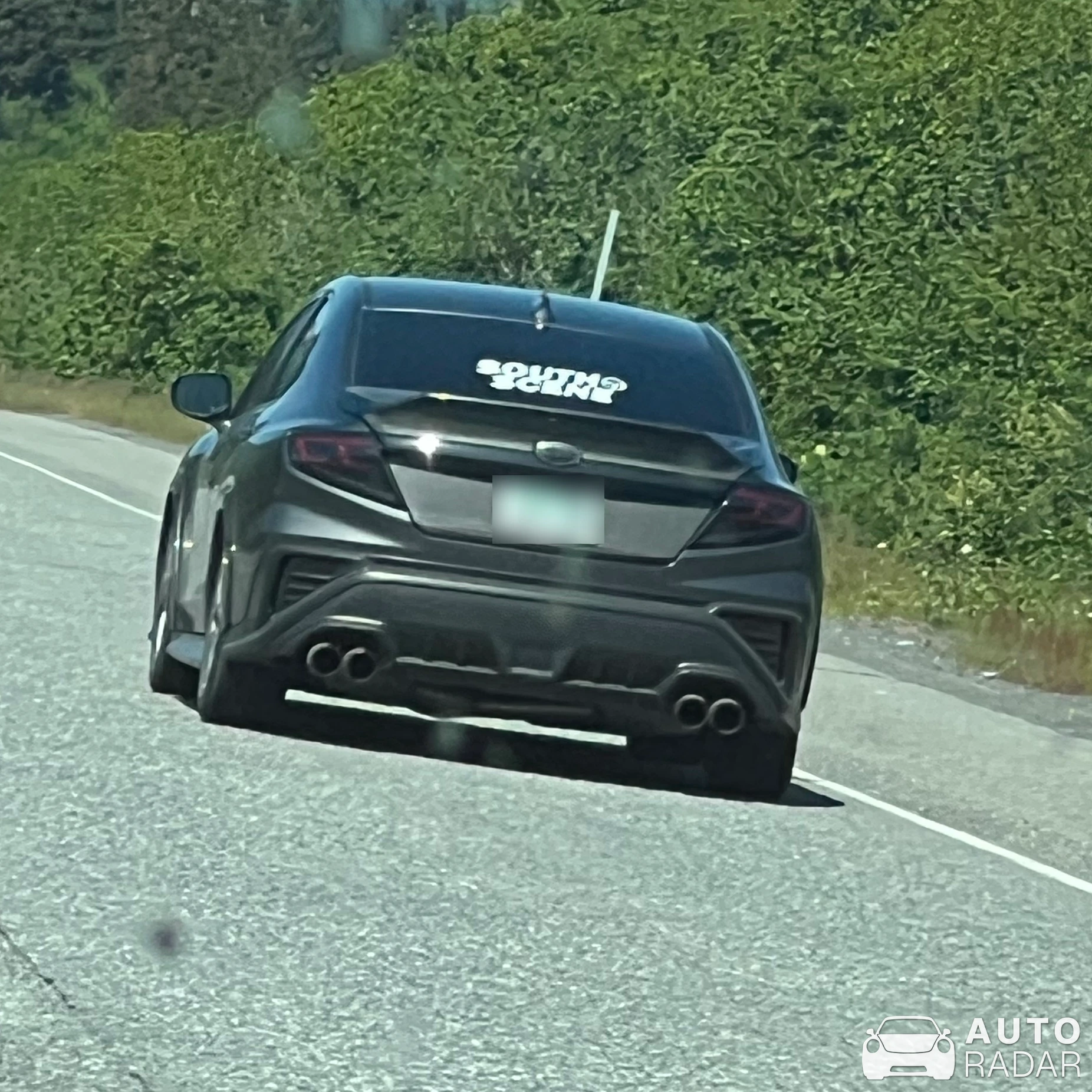 Subaru WRX spotted in Moose Pass