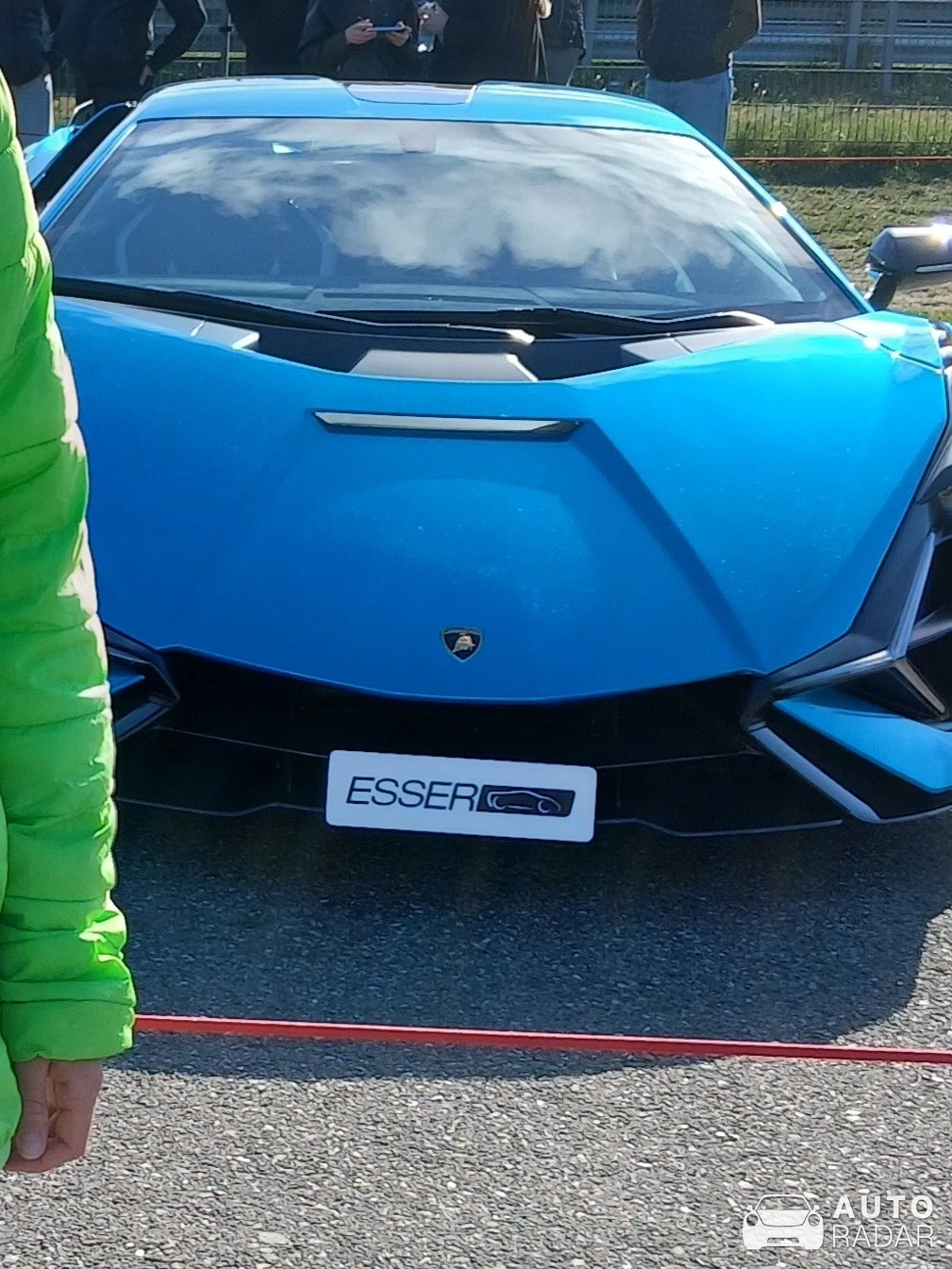 Lamborghini Sián FKP 37 spotted in Zandvoort