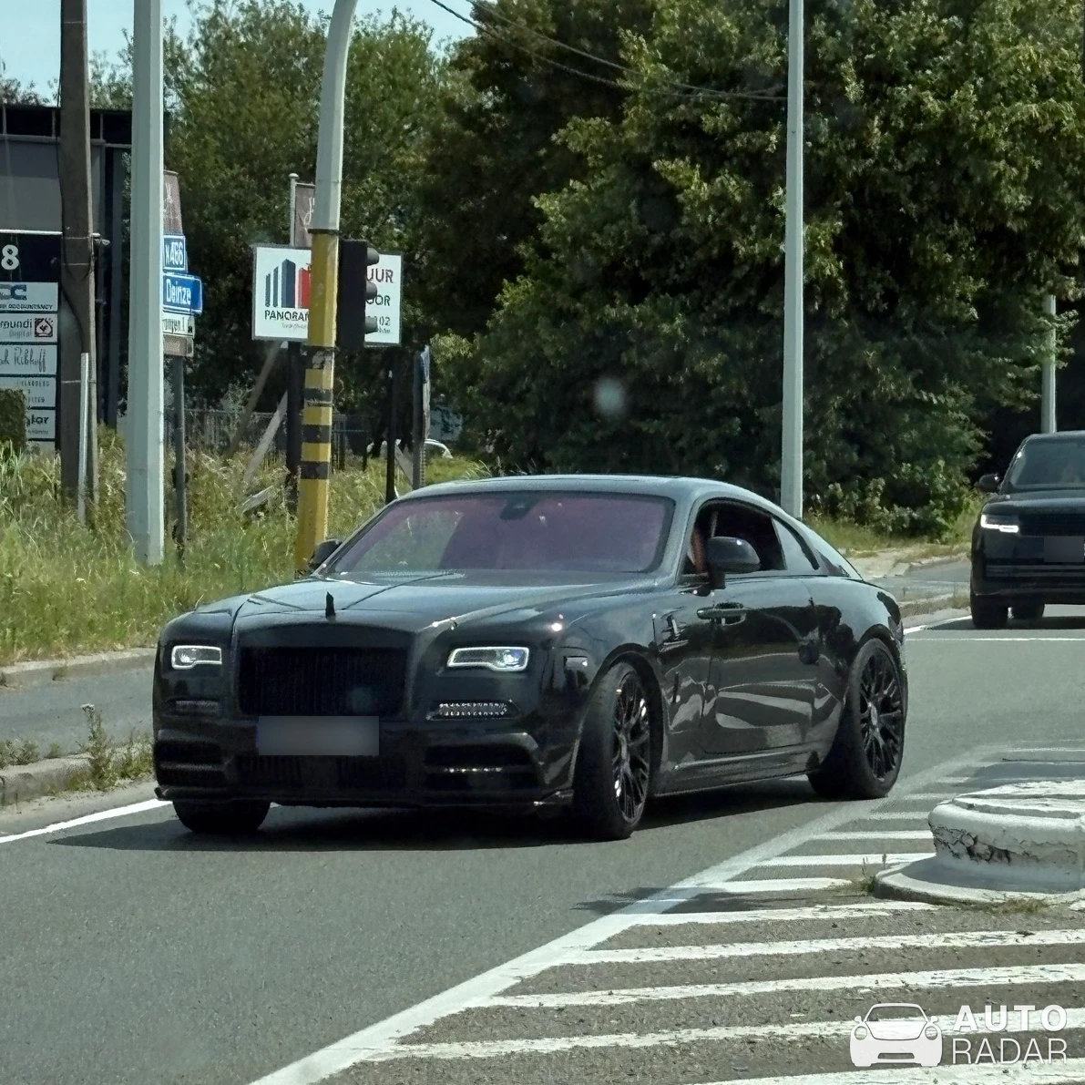 Rolls-Royce Wraith Black Badge Mansory spotted in Gent