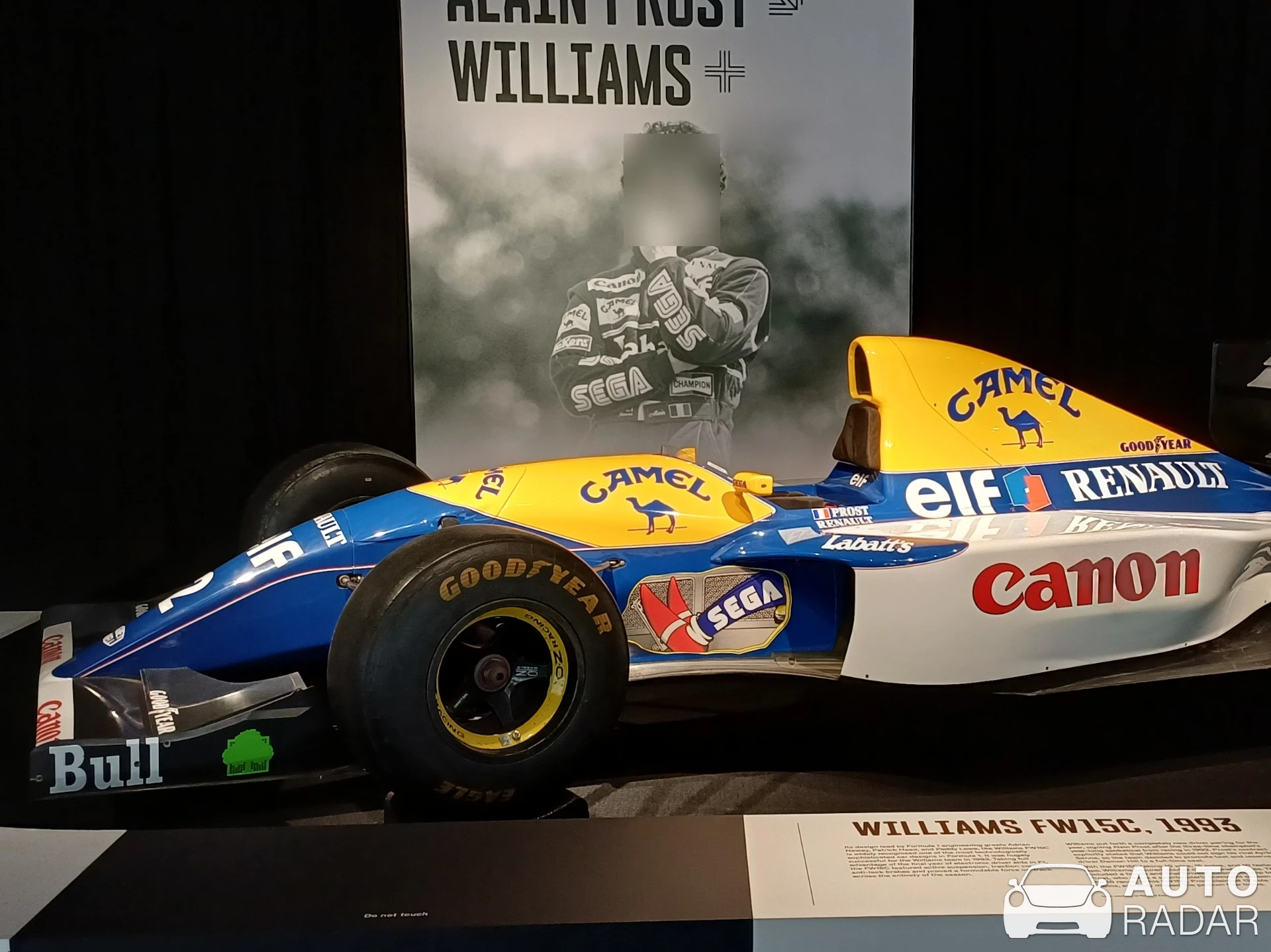 Williams FW15 spotted