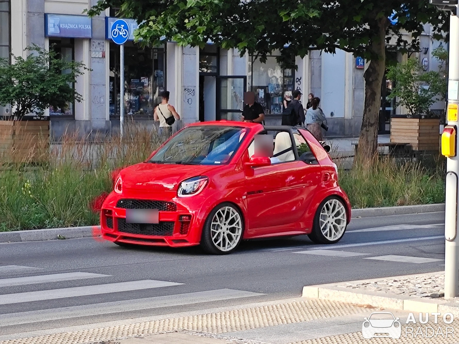 Smart Fortwo Cabrio Brabus Ultimate E spotted in Warszawa