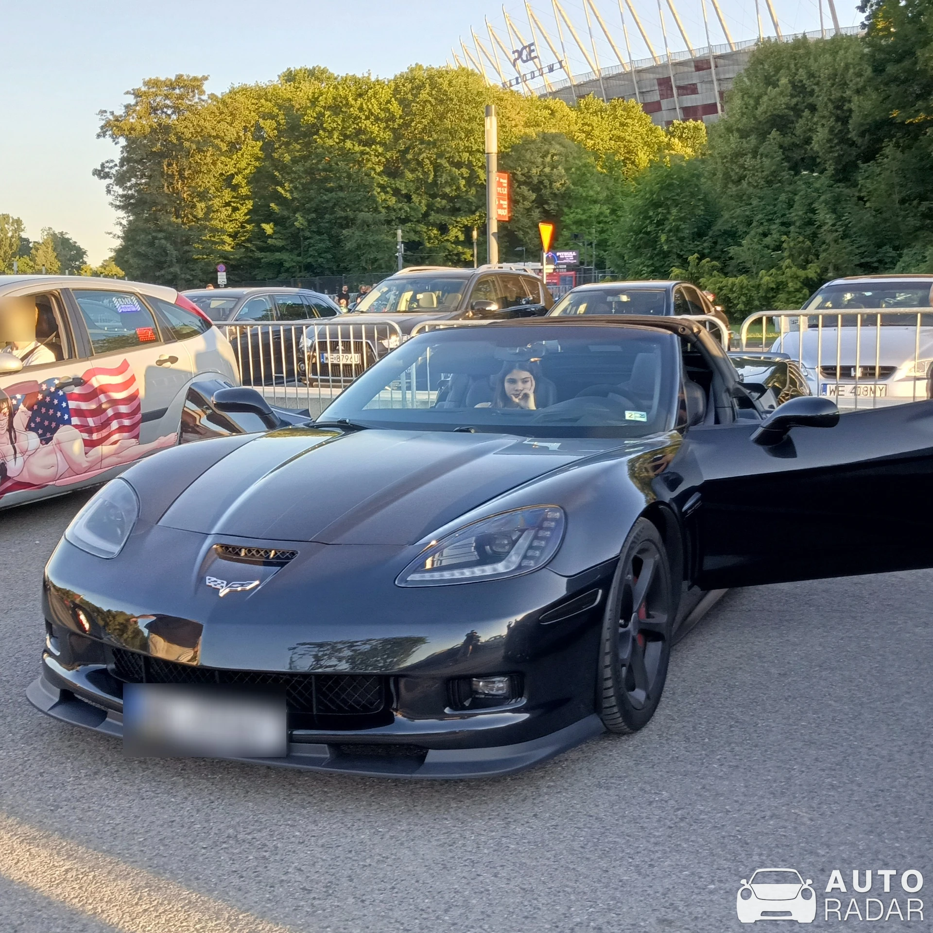 Chevrolet Corvette C6 Grand Sport Convertible spotted in Warszawa