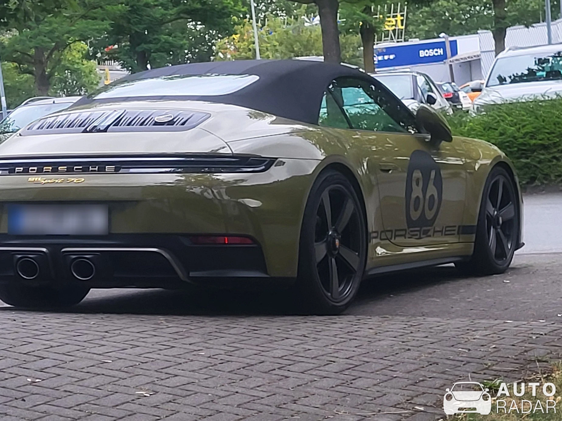 Porsche 992 Spirit 70 spotted in Soest, Germany
