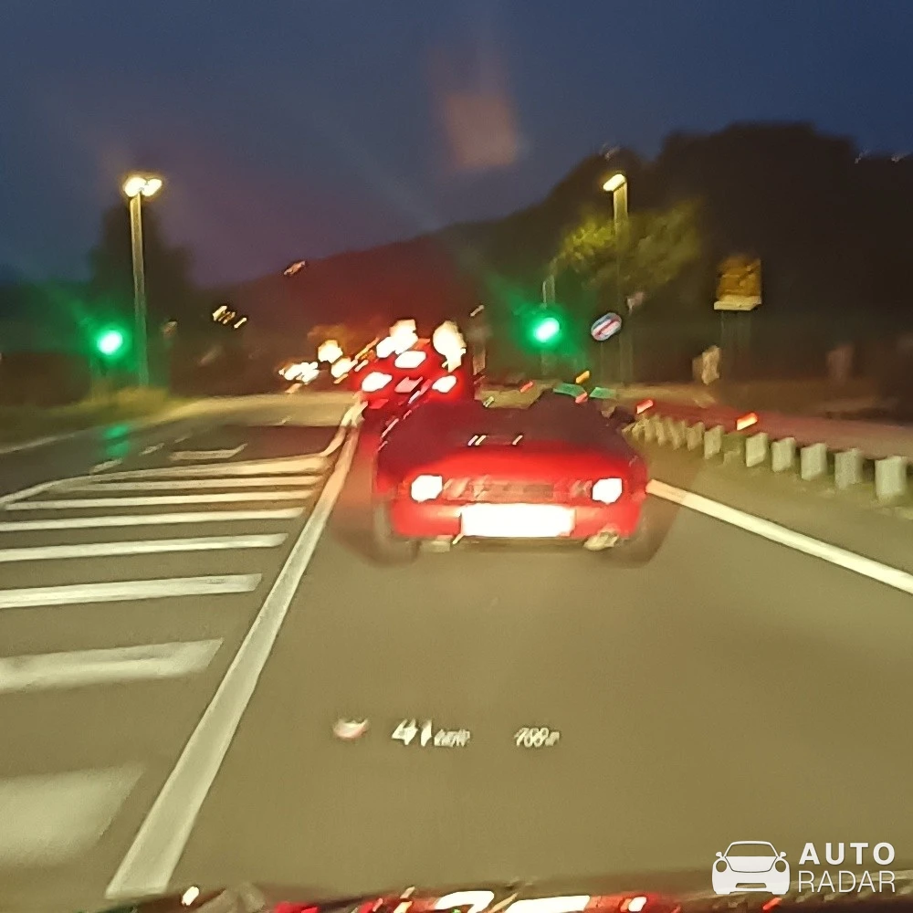 Porsche 356 Speedster spotted in Costermano sul Garda