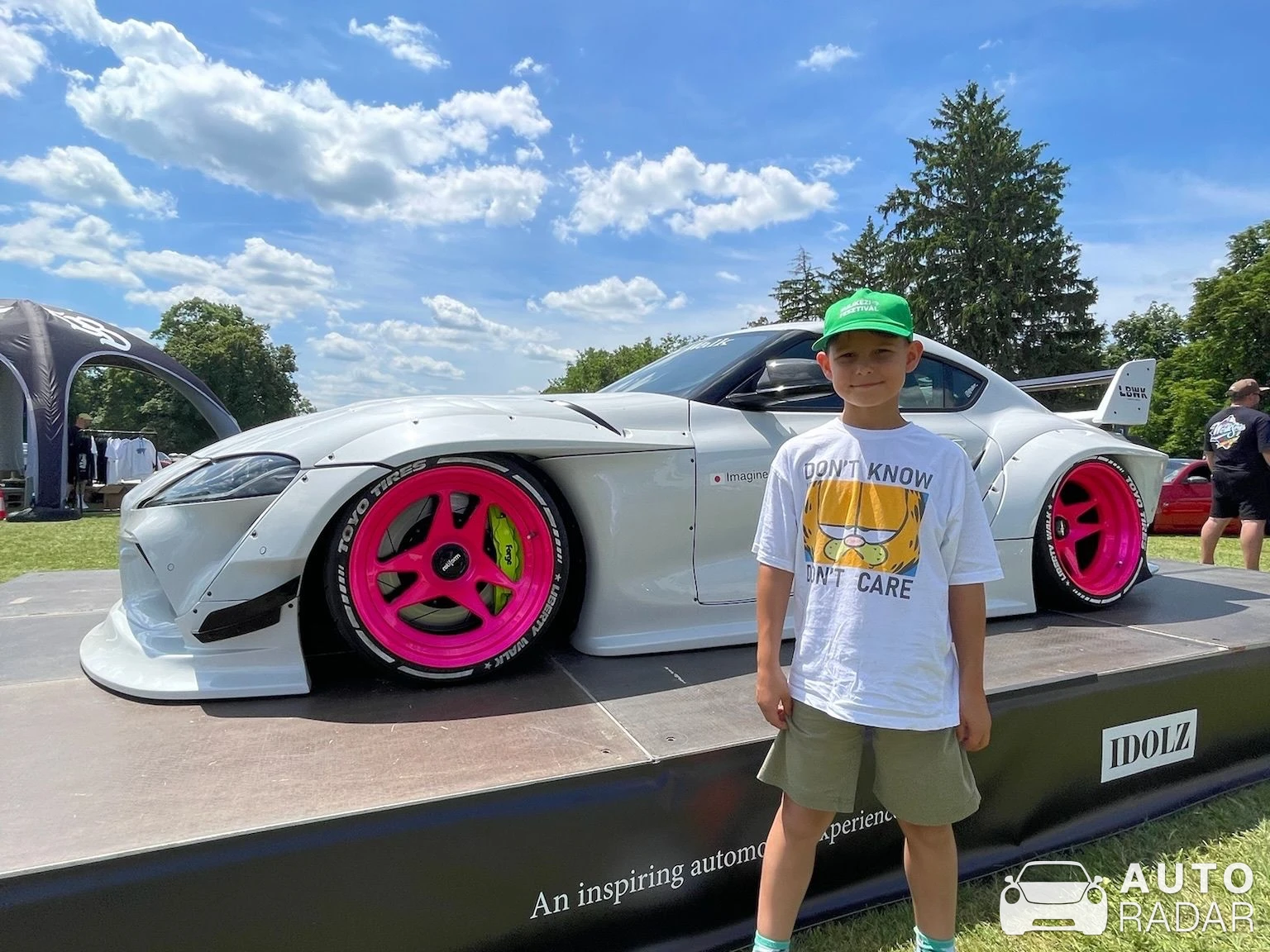 Toyota GR Supra A90 Liberty Walk spotted in Dég