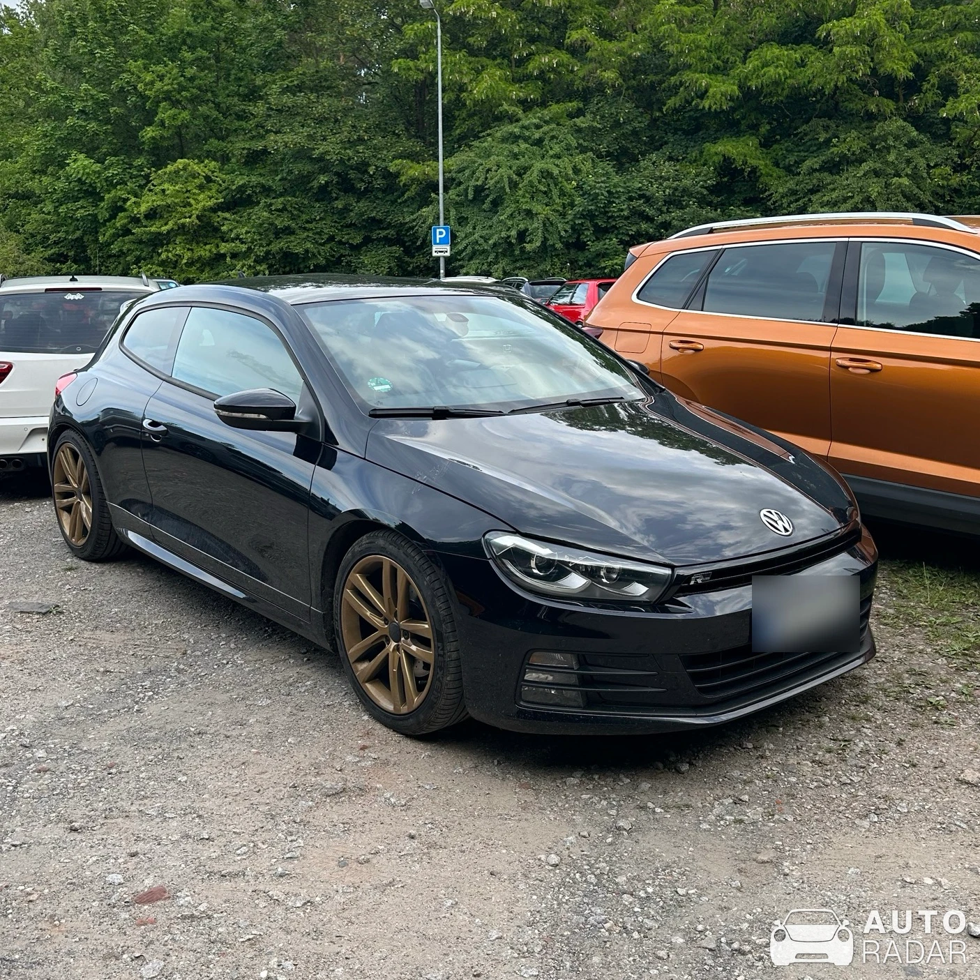 Volkswagen Scirocco R spotted in Lichtenstein/Sachsen