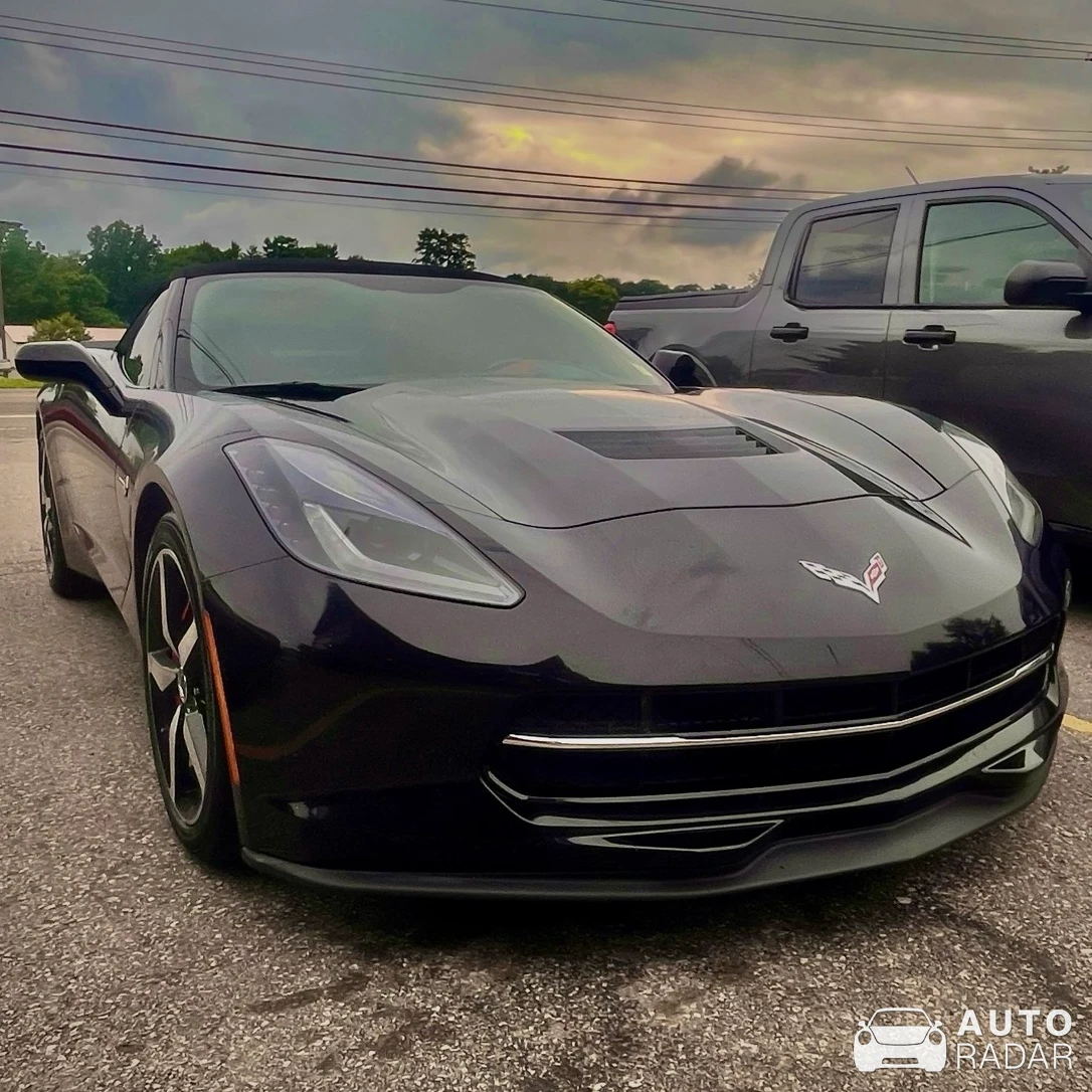 Chevrolet Corvette C7 Stingray Convertible Prior Design spotted in Bemus Point