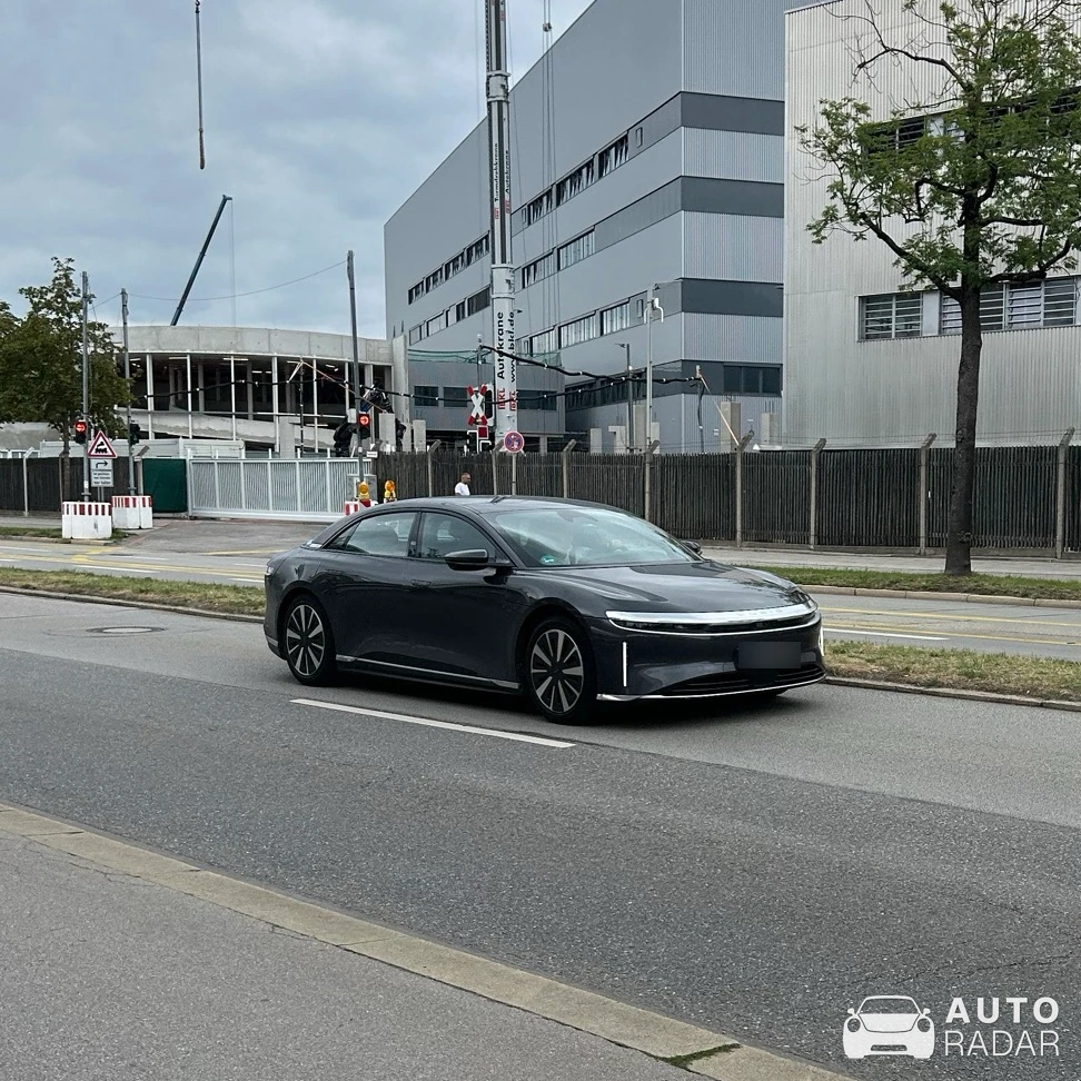 Lucid Air spotted in München