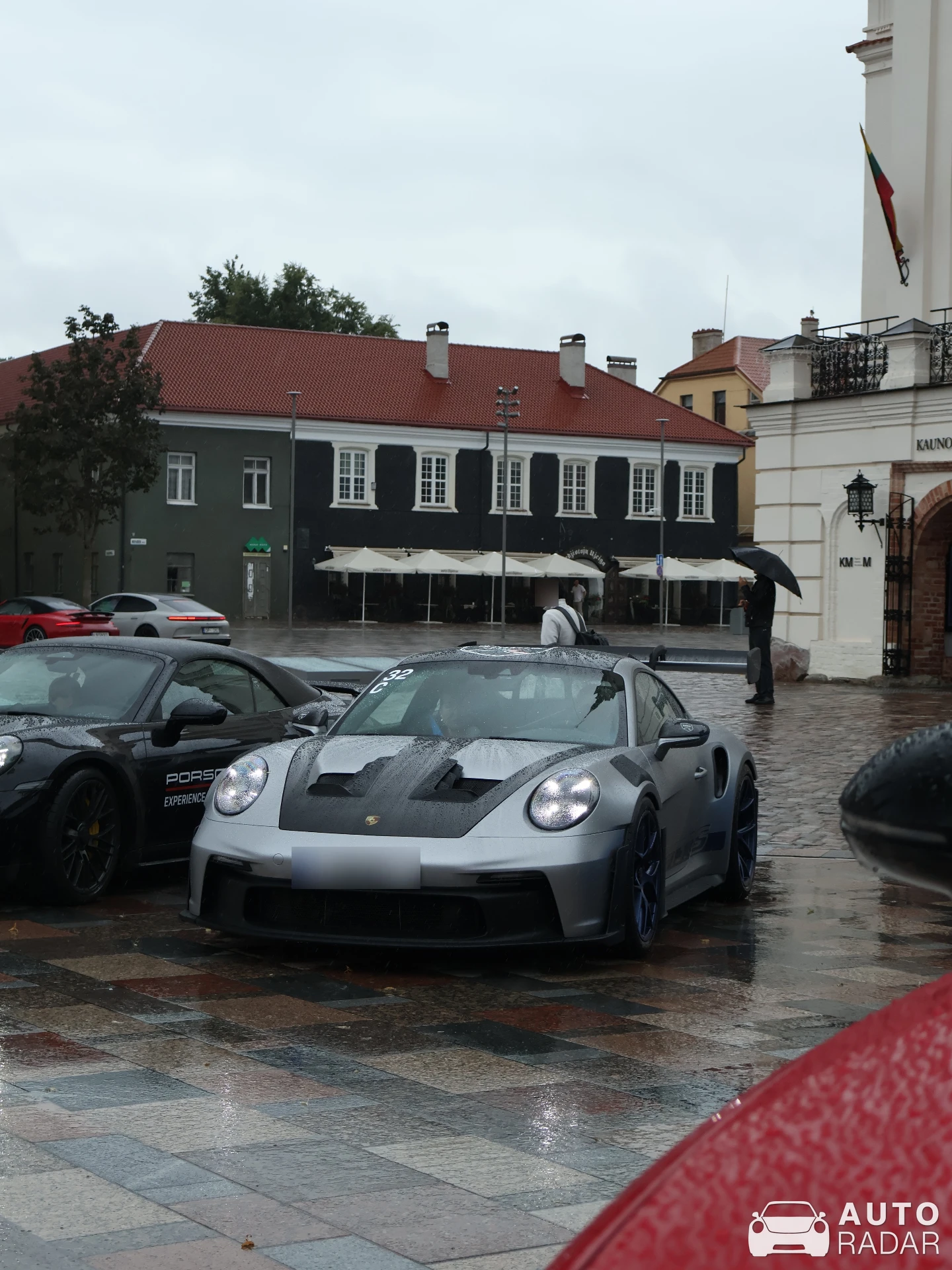 Porsche 992 GT3 RS MkI Weissach Package spotted in Kaunas