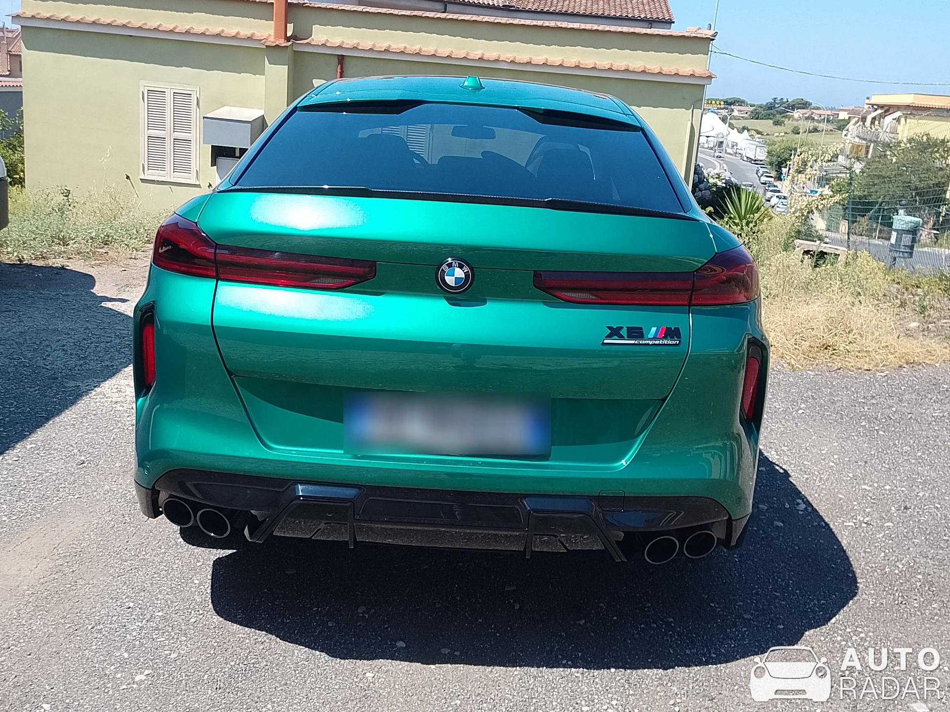 BMW X6 M F96 Competition spotted in Cerveteri