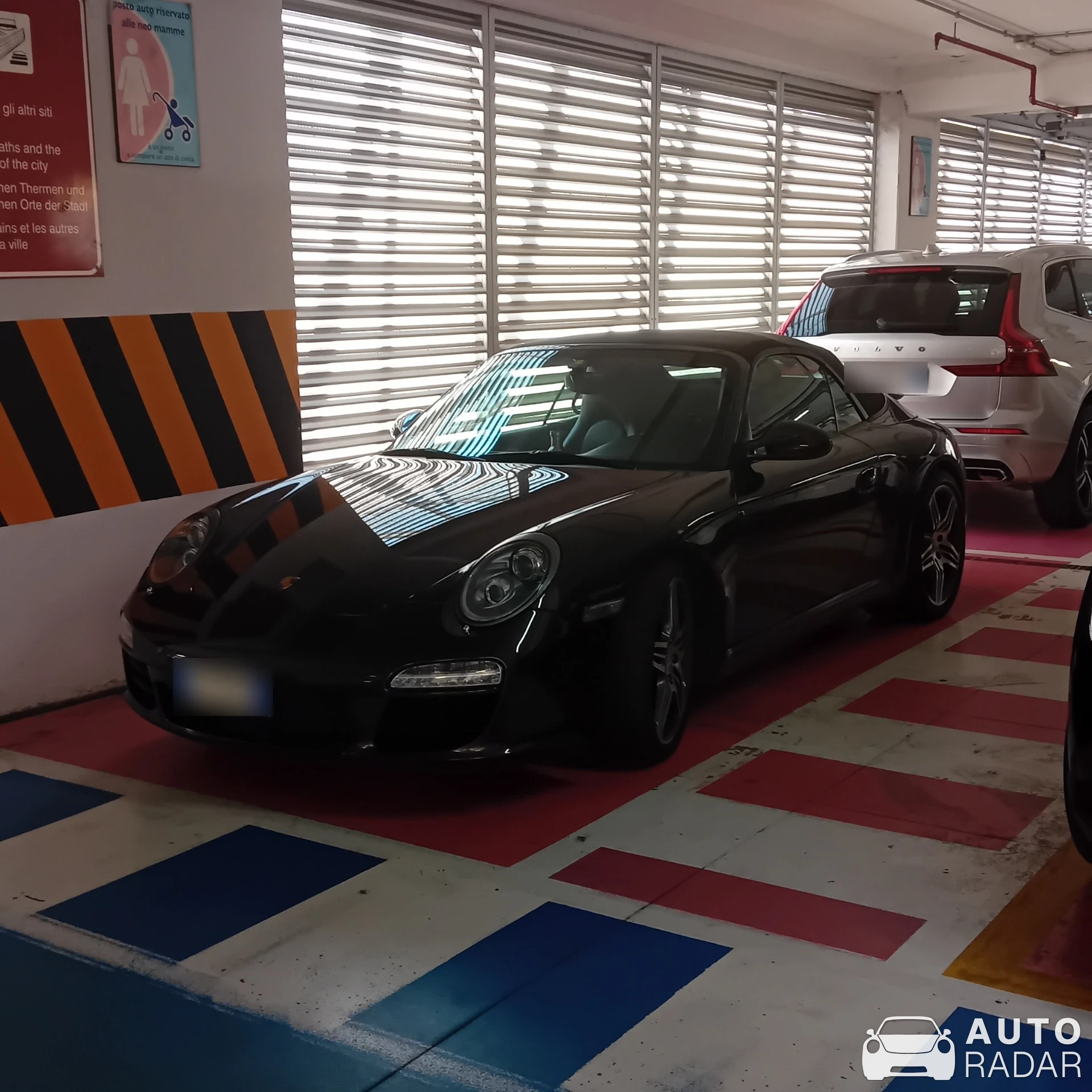 Porsche 997 Carrera S Cabriolet spotted in Riva del Garda