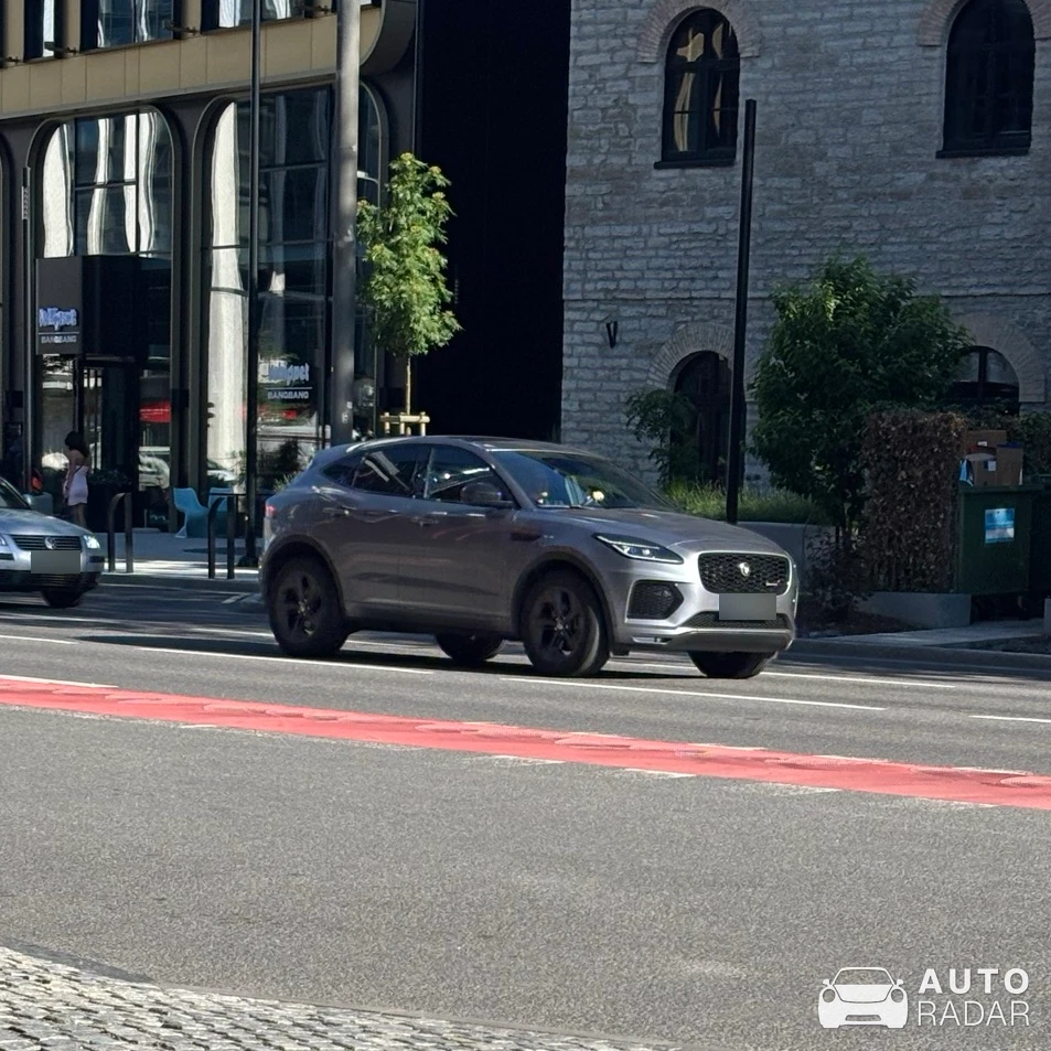 Jaguar E-PACE spotted in Tallinna